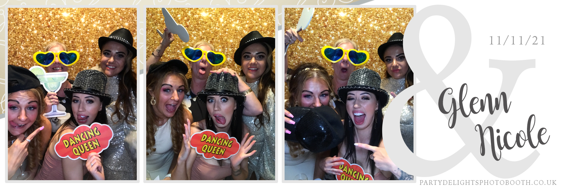 Glenn and Nicole’s Wedding | View more photos from the event at gallery.partydelightsphotobooth.co.uk/u/PartyDelightsPhotoBooth/Glenn-and-Nicole’s-Wedding