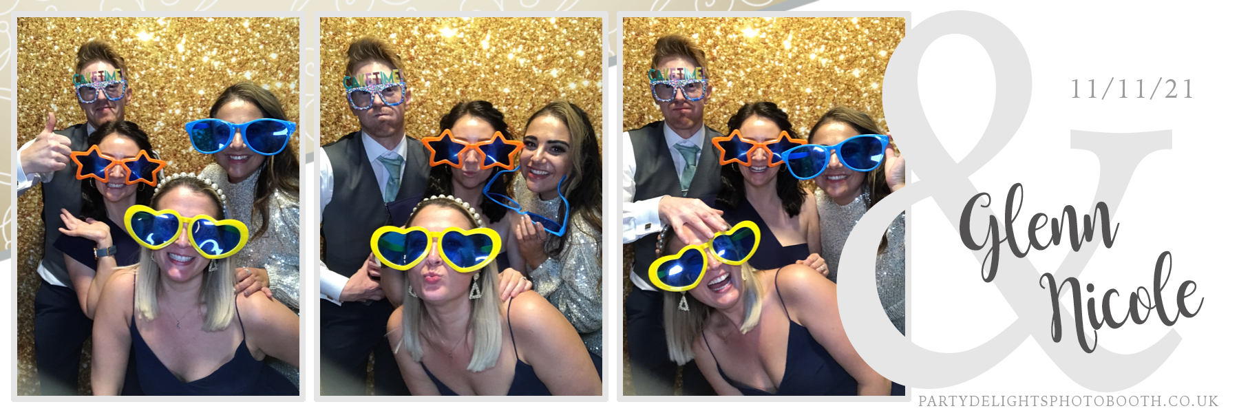 Glenn and Nicole’s Wedding | View more photos from the event at gallery.partydelightsphotobooth.co.uk/u/PartyDelightsPhotoBooth/Glenn-and-Nicole’s-Wedding