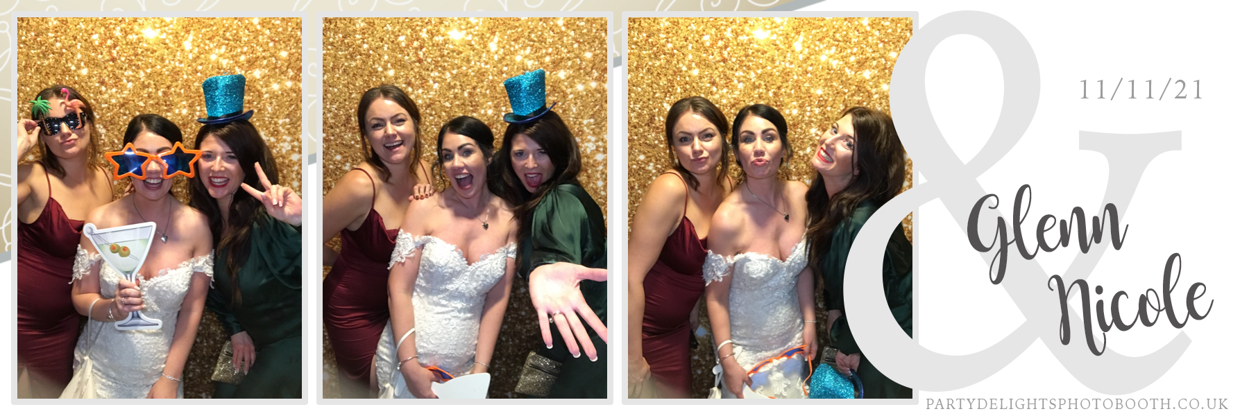 Glenn and Nicole’s Wedding | View more photos from the event at gallery.partydelightsphotobooth.co.uk/u/PartyDelightsPhotoBooth/Glenn-and-Nicole’s-Wedding