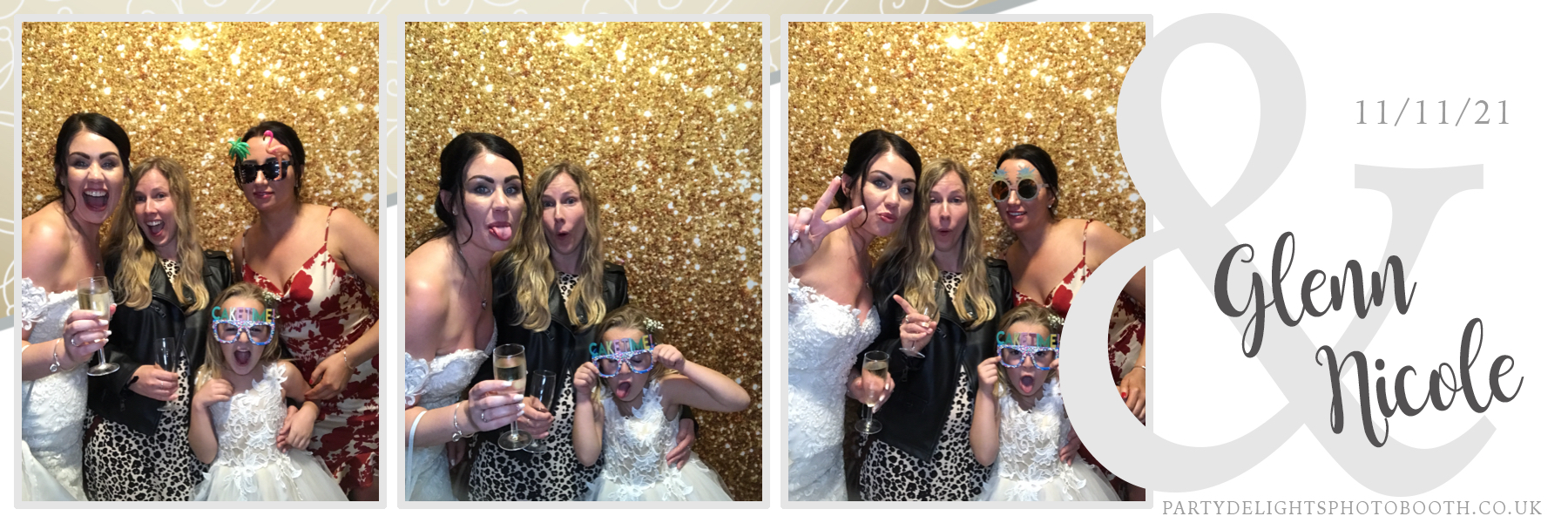 Glenn and Nicole’s Wedding | View more photos from the event at gallery.partydelightsphotobooth.co.uk/u/PartyDelightsPhotoBooth/Glenn-and-Nicole’s-Wedding