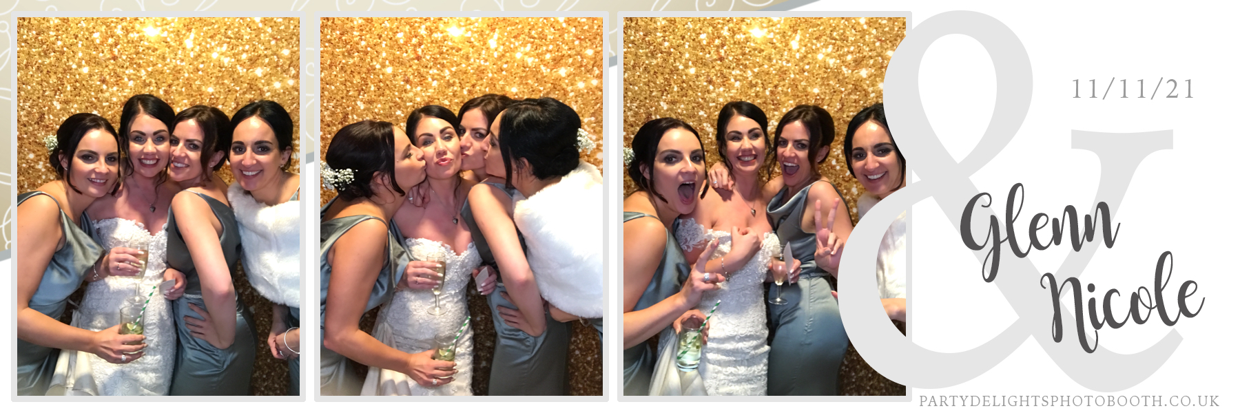 Glenn and Nicole’s Wedding | View more photos from the event at gallery.partydelightsphotobooth.co.uk/u/PartyDelightsPhotoBooth/Glenn-and-Nicole’s-Wedding