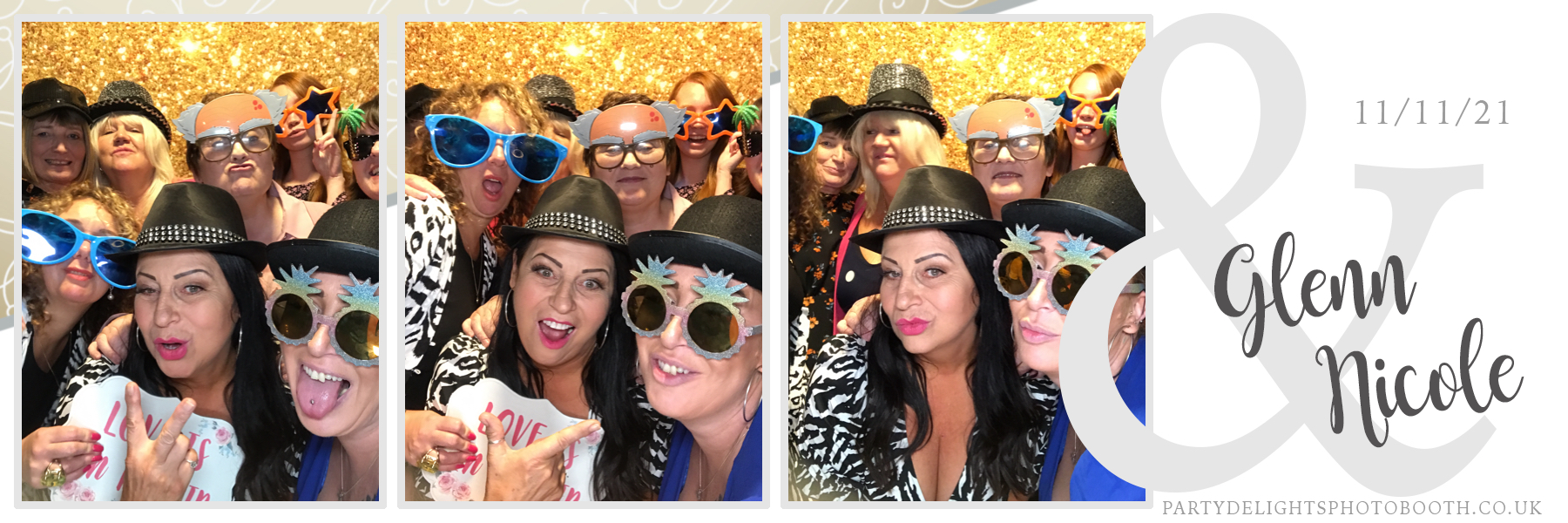 Glenn and Nicole’s Wedding | View more photos from the event at gallery.partydelightsphotobooth.co.uk/u/PartyDelightsPhotoBooth/Glenn-and-Nicole’s-Wedding