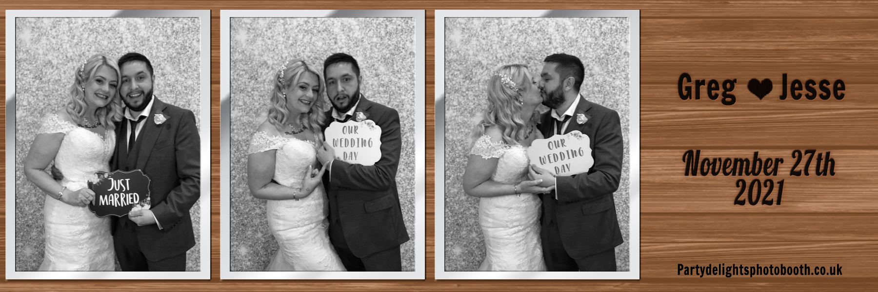 Greg & Jesses Wedding | View more photos from the event at gallery.partydelightsphotobooth.co.uk/u/PartyDelightsPhotoBooth/Greg-Jesses-Wedding