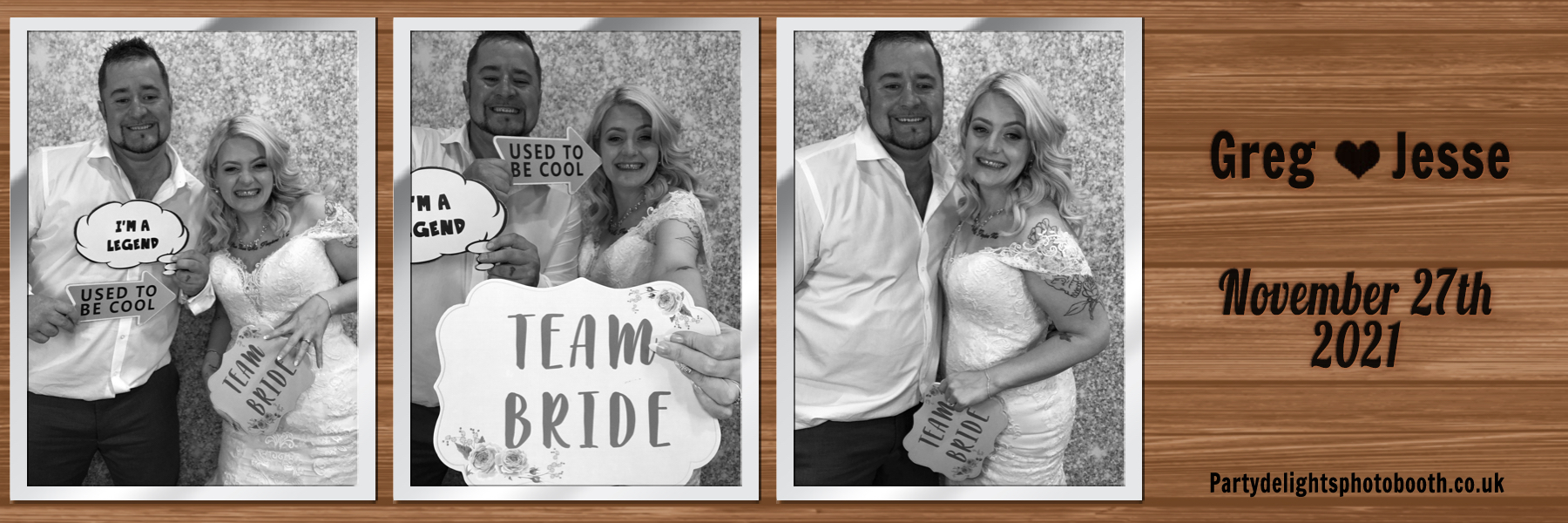 Greg & Jesses Wedding | View more photos from the event at gallery.partydelightsphotobooth.co.uk/u/PartyDelightsPhotoBooth/Greg-Jesses-Wedding