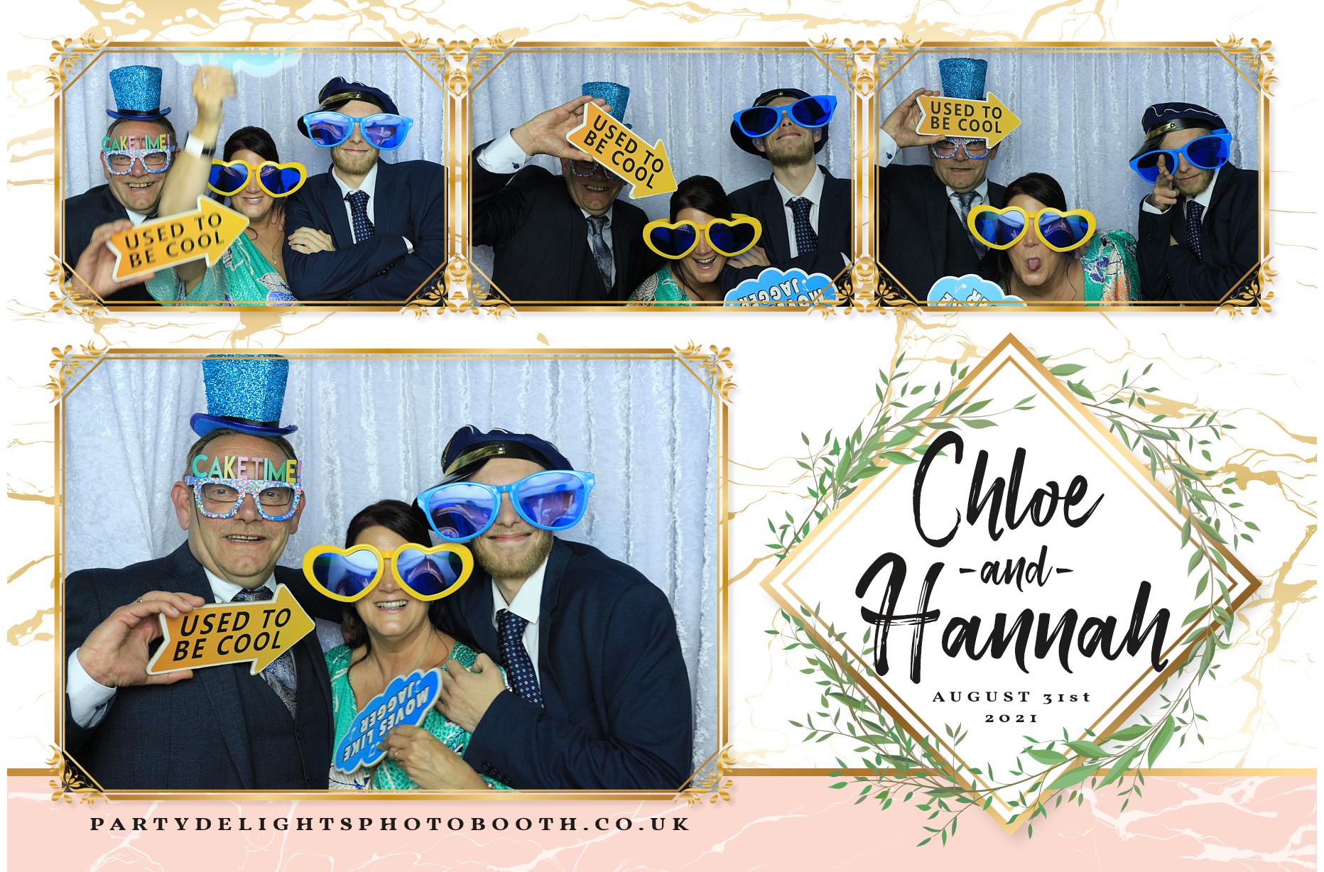 Hannah & Chloe’s wedding | View more photos from the event at gallery.partydelightsphotobooth.co.uk/u/PartyDelightsPhotoBooth/Hannah-Chloe’s-wedding
