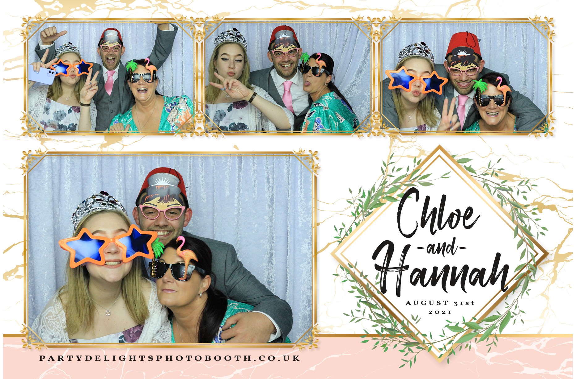 Hannah & Chloe’s wedding | View more photos from the event at gallery.partydelightsphotobooth.co.uk/u/PartyDelightsPhotoBooth/Hannah-Chloe’s-wedding