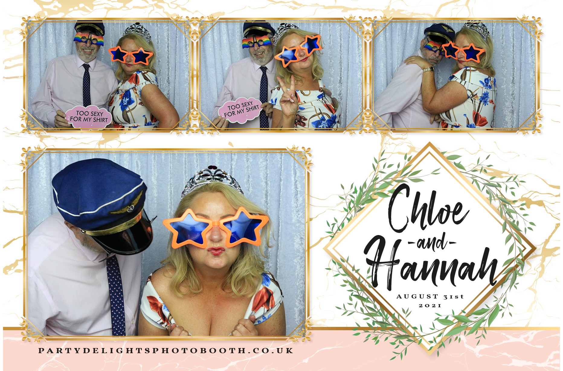 Hannah & Chloe’s wedding | View more photos from the event at gallery.partydelightsphotobooth.co.uk/u/PartyDelightsPhotoBooth/Hannah-Chloe’s-wedding