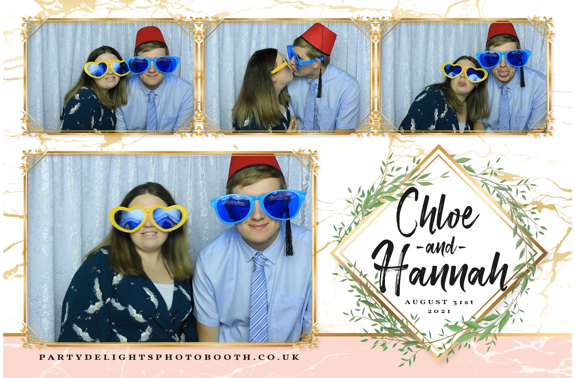 Hannah & Chloe’s wedding | View more photos from the event at gallery.partydelightsphotobooth.co.uk/u/PartyDelightsPhotoBooth/Hannah-Chloe’s-wedding