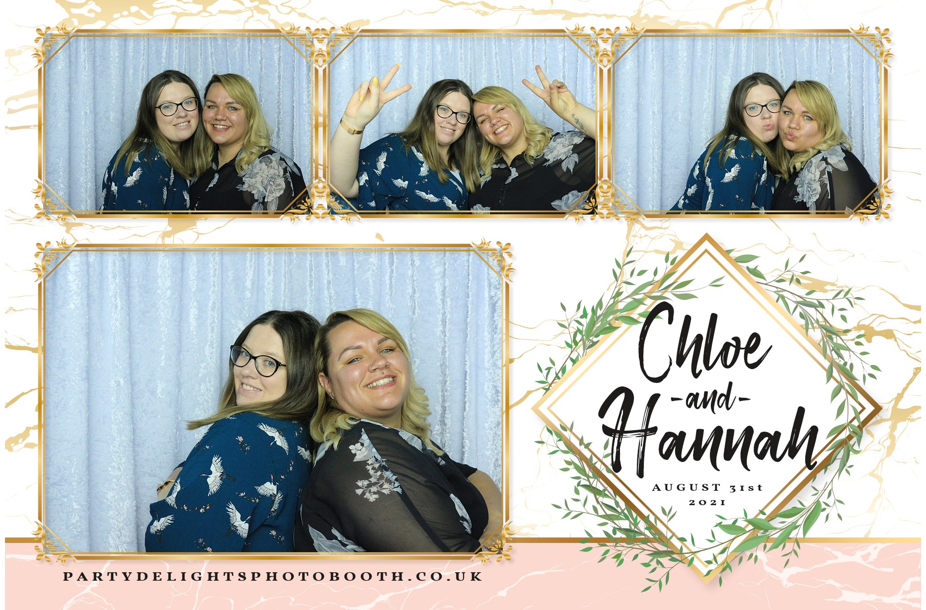 Hannah & Chloe’s wedding | View more photos from the event at gallery.partydelightsphotobooth.co.uk/u/PartyDelightsPhotoBooth/Hannah-Chloe’s-wedding