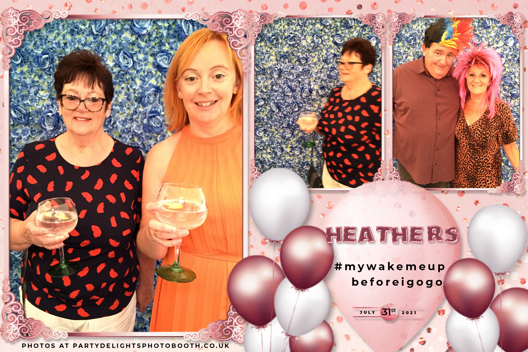 Heather's life celebration party | View more photos from the event at gallery.partydelightsphotobooth.co.uk/u/PartyDelightsPhotoBooth/Heathers-life-celebration-party