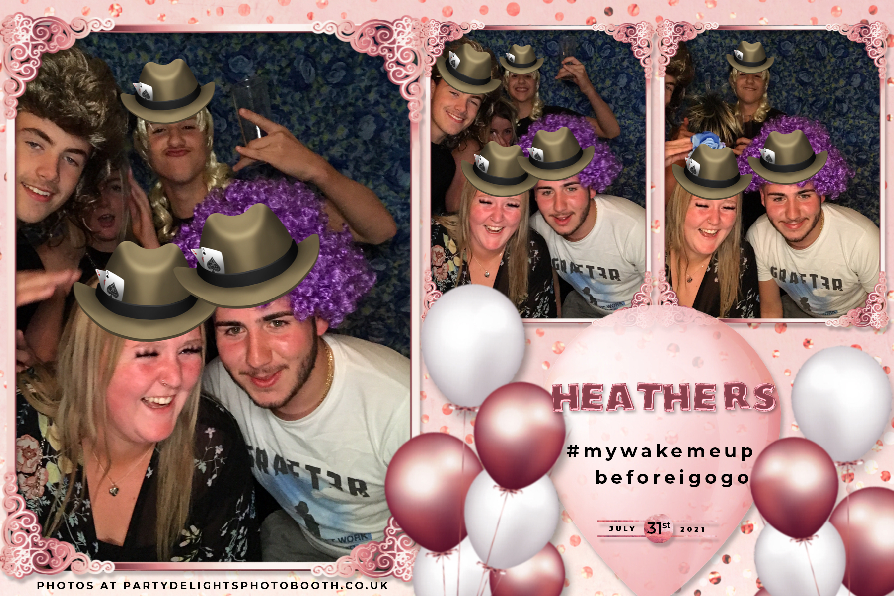 Heather's life celebration party | View more photos from the event at gallery.partydelightsphotobooth.co.uk/u/PartyDelightsPhotoBooth/Heathers-life-celebration-party