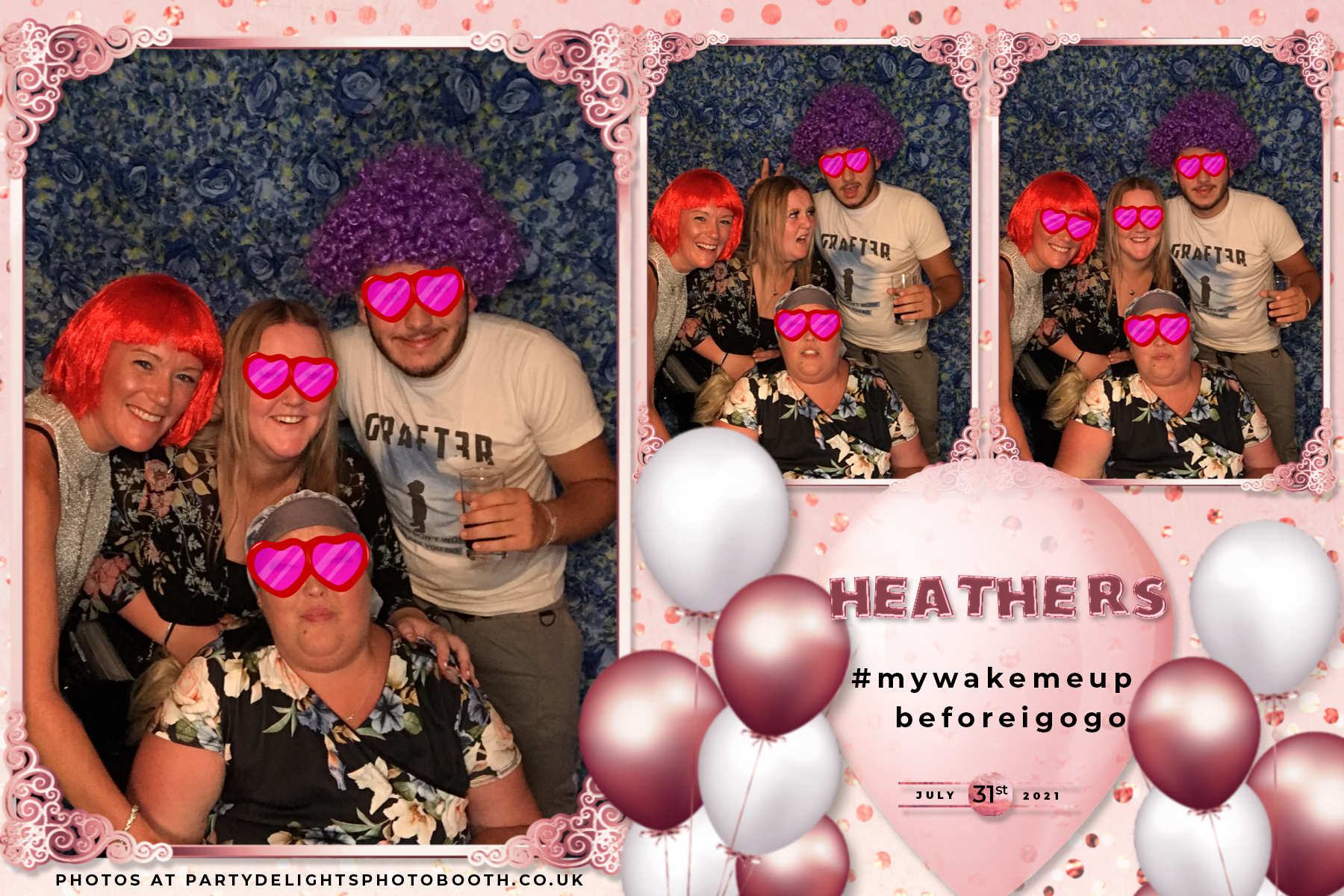 Heather's life celebration party | View more photos from the event at gallery.partydelightsphotobooth.co.uk/u/PartyDelightsPhotoBooth/Heathers-life-celebration-party