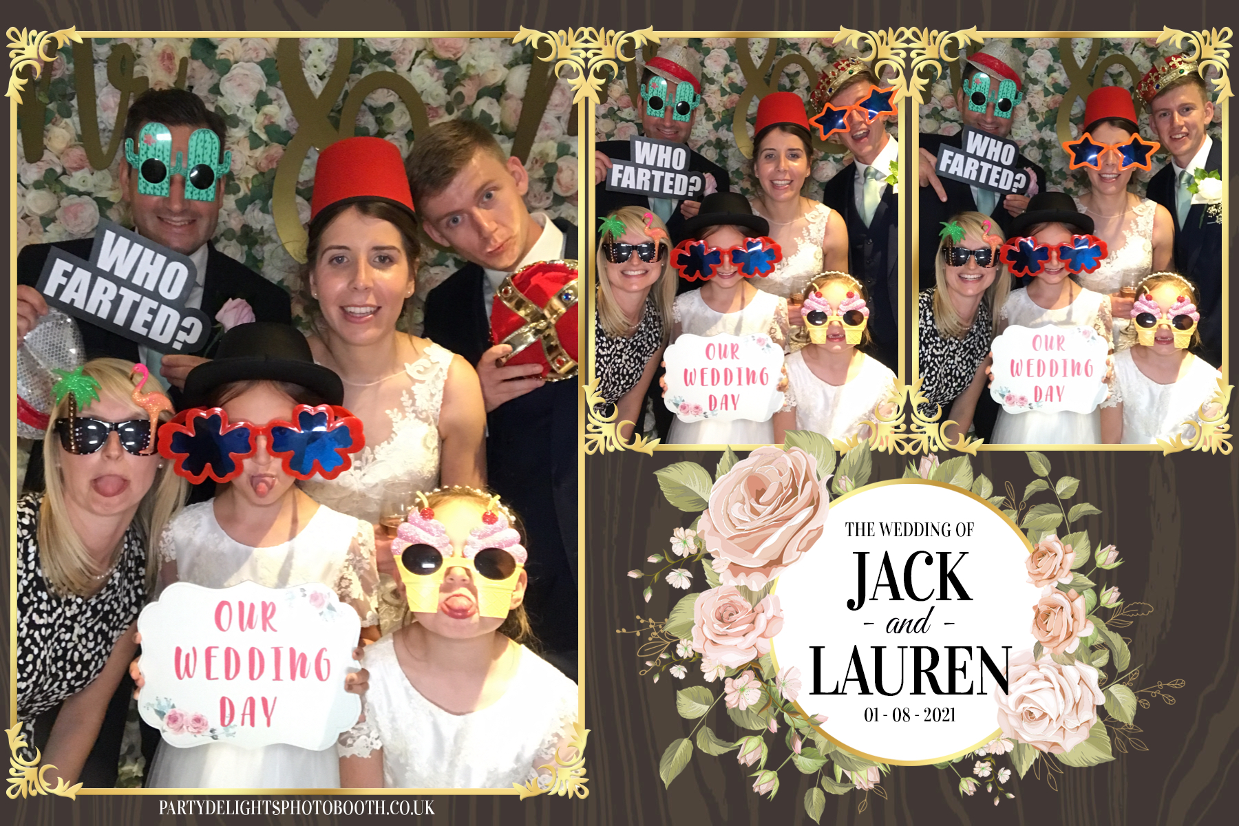 Jack & Laurens wedding | View more photos from the event at gallery.partydelightsphotobooth.co.uk/u/PartyDelightsPhotoBooth/Jack-Laurens-wedding