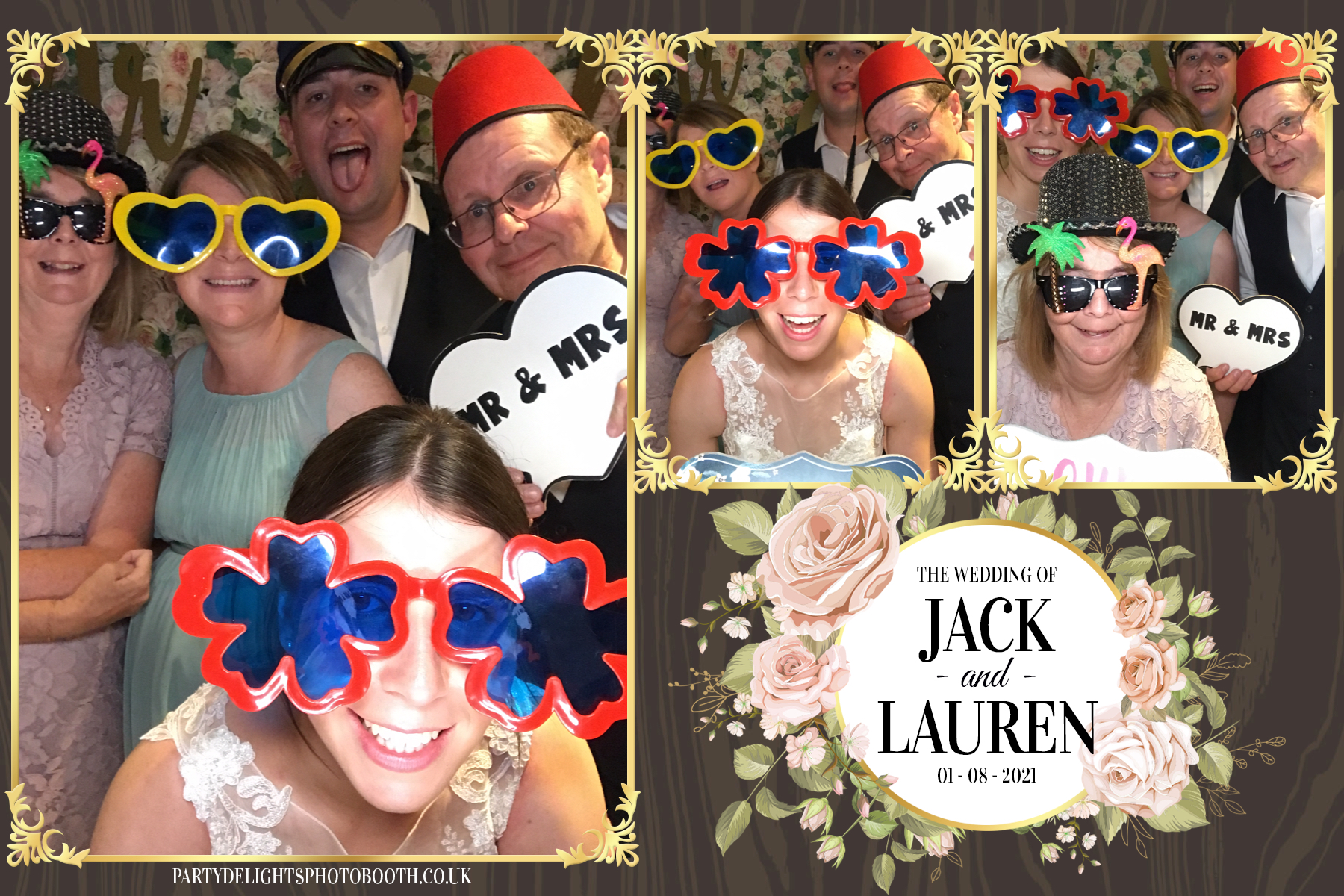 Jack & Laurens wedding | View more photos from the event at gallery.partydelightsphotobooth.co.uk/u/PartyDelightsPhotoBooth/Jack-Laurens-wedding