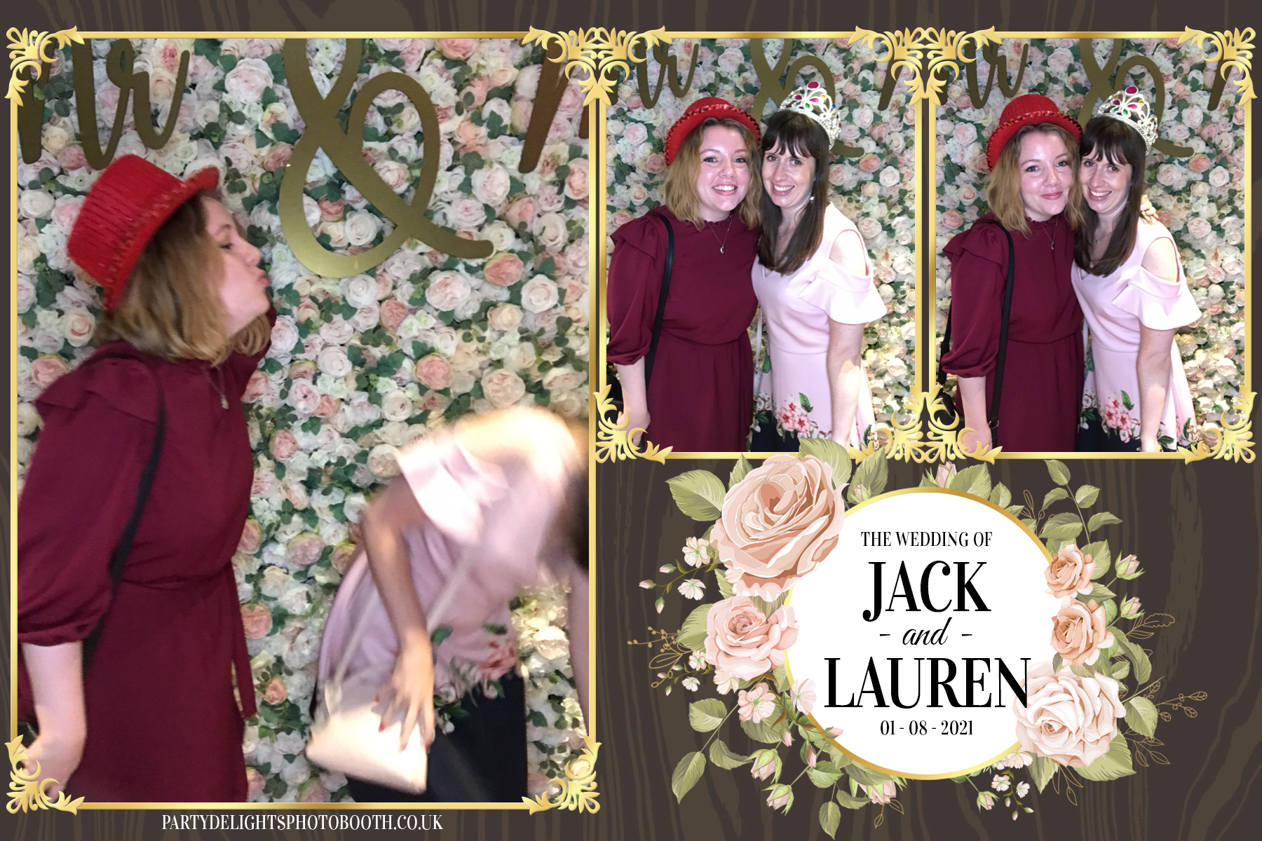 Jack & Laurens wedding | View more photos from the event at gallery.partydelightsphotobooth.co.uk/u/PartyDelightsPhotoBooth/Jack-Laurens-wedding