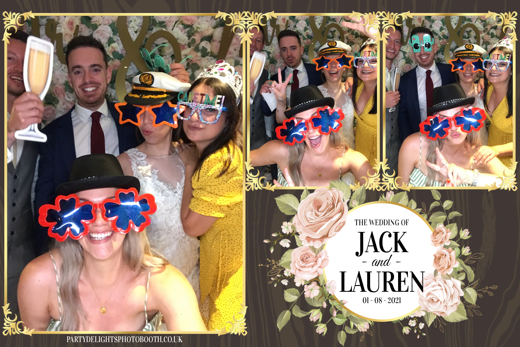 Jack & Laurens wedding | View more photos from the event at gallery.partydelightsphotobooth.co.uk/u/PartyDelightsPhotoBooth/Jack-Laurens-wedding