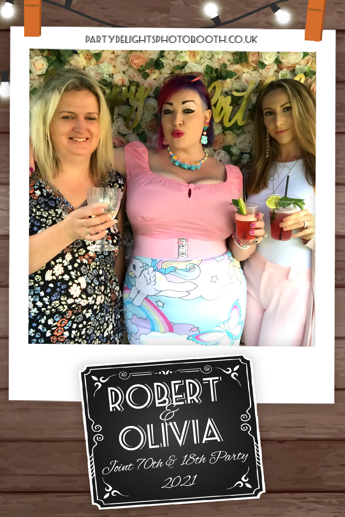 Joint 18th and 70th Garden Birthday Party | View more photos from the event at gallery.partydelightsphotobooth.co.uk/u/PartyDelightsPhotoBooth/Joint-18th-and-70th-Garden-Birthday-Party