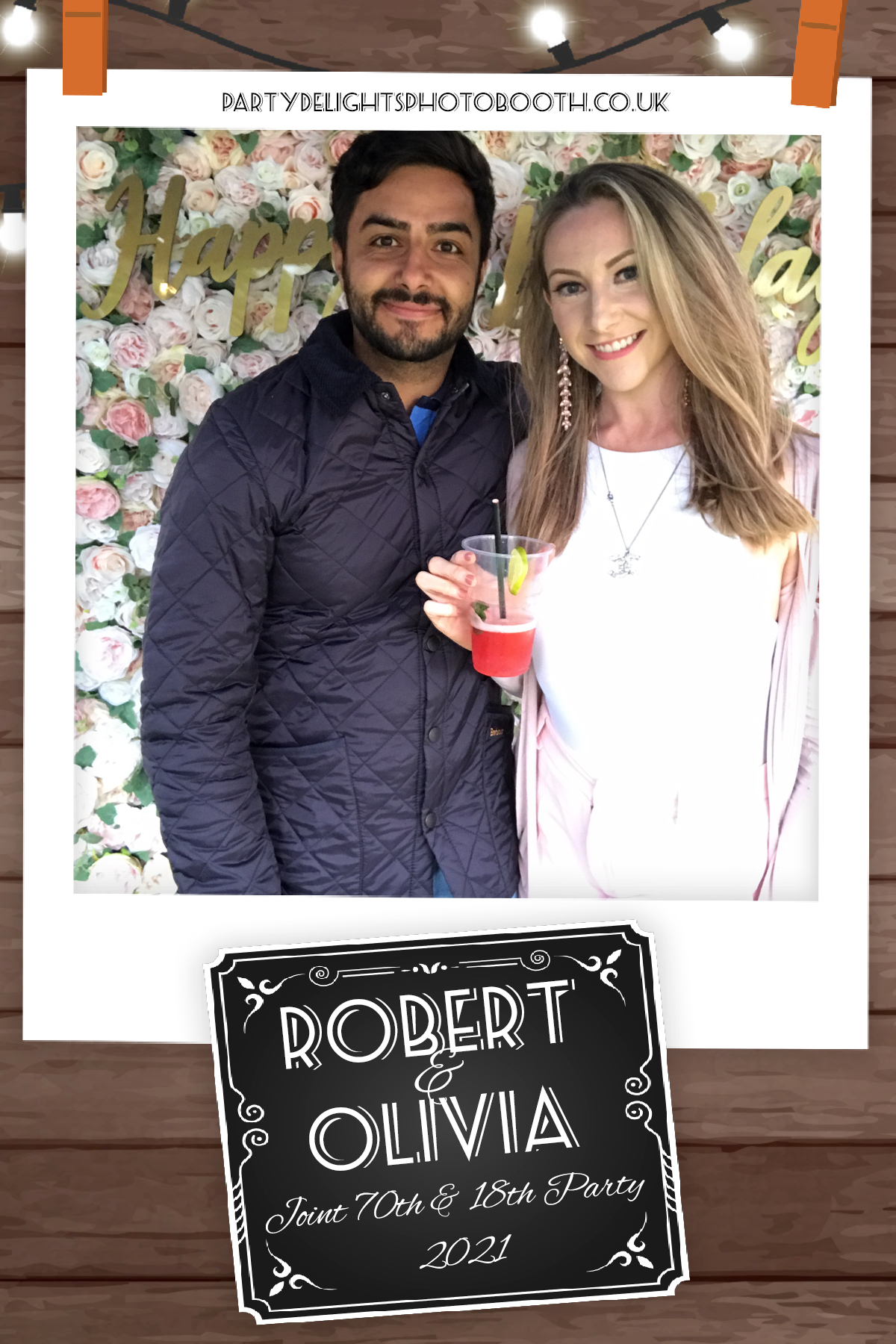 Joint 18th and 70th Garden Birthday Party | View more photos from the event at gallery.partydelightsphotobooth.co.uk/u/PartyDelightsPhotoBooth/Joint-18th-and-70th-Garden-Birthday-Party