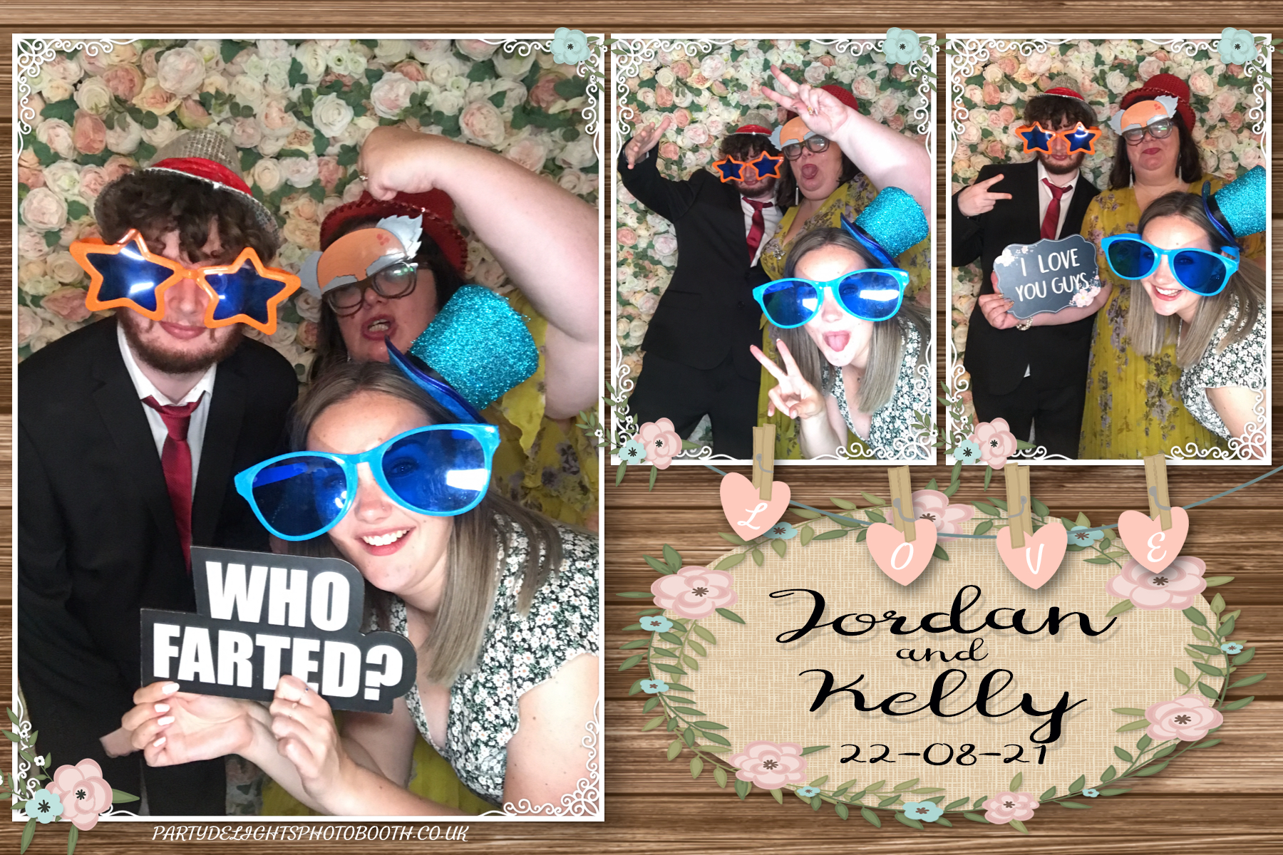 Kelly & Jordan’s wedding | View more photos from the event at gallery.partydelightsphotobooth.co.uk/u/PartyDelightsPhotoBooth/Kelly-Jordan’s-wedding
