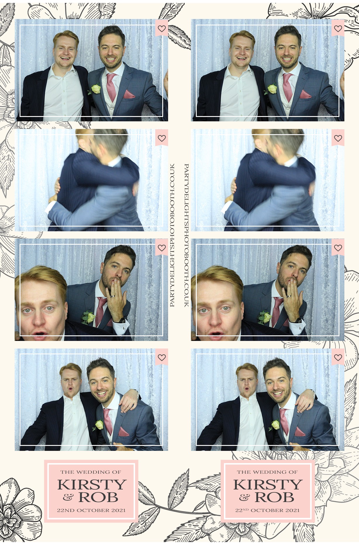 Kirsty and Rob's Wedding | View more photos from the event at gallery.partydelightsphotobooth.co.uk/u/PartyDelightsPhotoBooth/Kirsty-and-Robs-Wedding