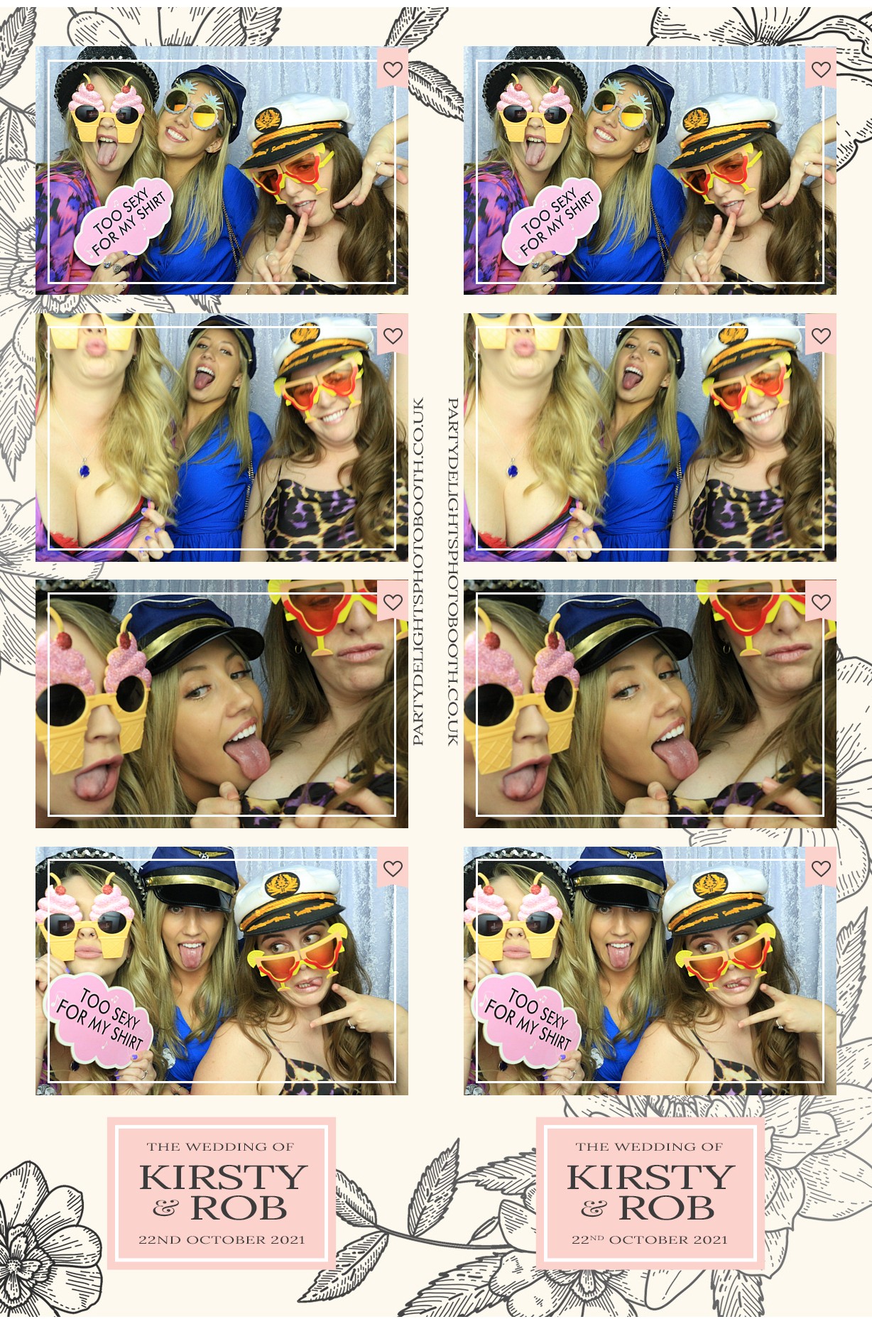 Kirsty and Rob's Wedding | View more photos from the event at gallery.partydelightsphotobooth.co.uk/u/PartyDelightsPhotoBooth/Kirsty-and-Robs-Wedding