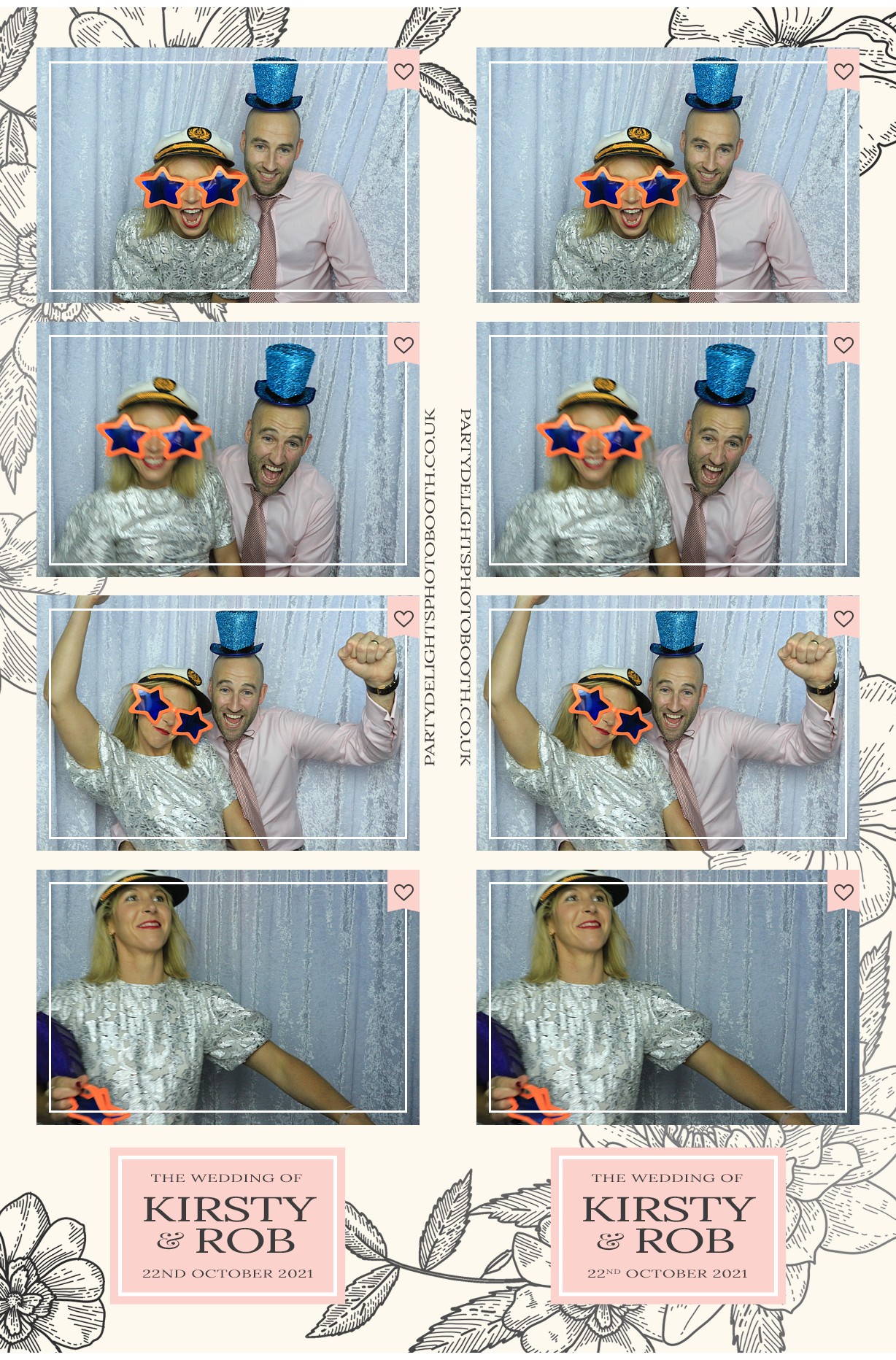 Kirsty and Rob's Wedding | View more photos from the event at gallery.partydelightsphotobooth.co.uk/u/PartyDelightsPhotoBooth/Kirsty-and-Robs-Wedding