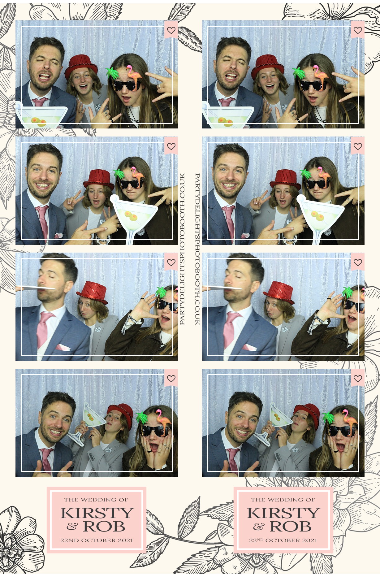 Kirsty and Rob's Wedding | View more photos from the event at gallery.partydelightsphotobooth.co.uk/u/PartyDelightsPhotoBooth/Kirsty-and-Robs-Wedding