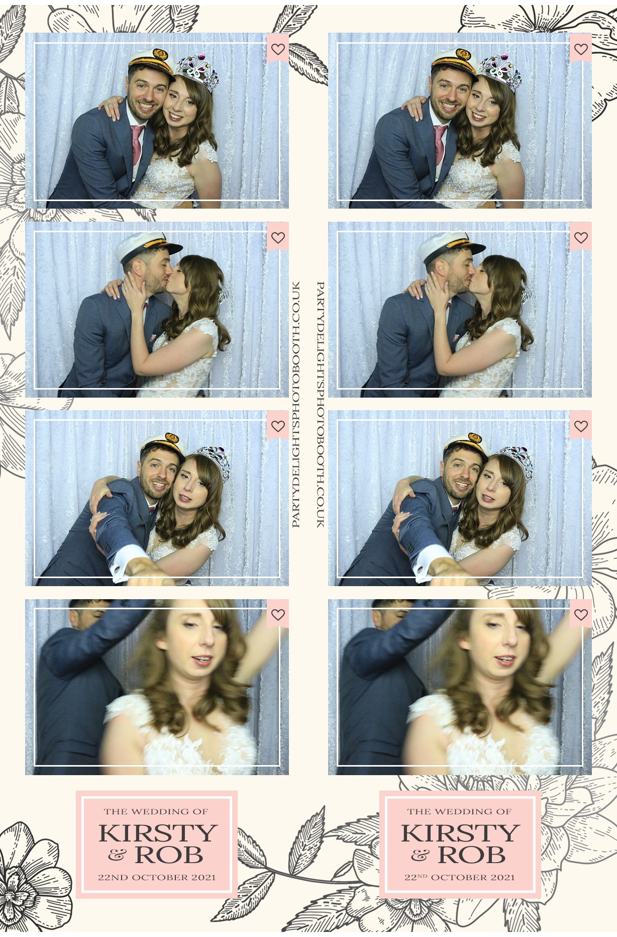 Kirsty and Rob's Wedding | View more photos from the event at gallery.partydelightsphotobooth.co.uk/u/PartyDelightsPhotoBooth/Kirsty-and-Robs-Wedding