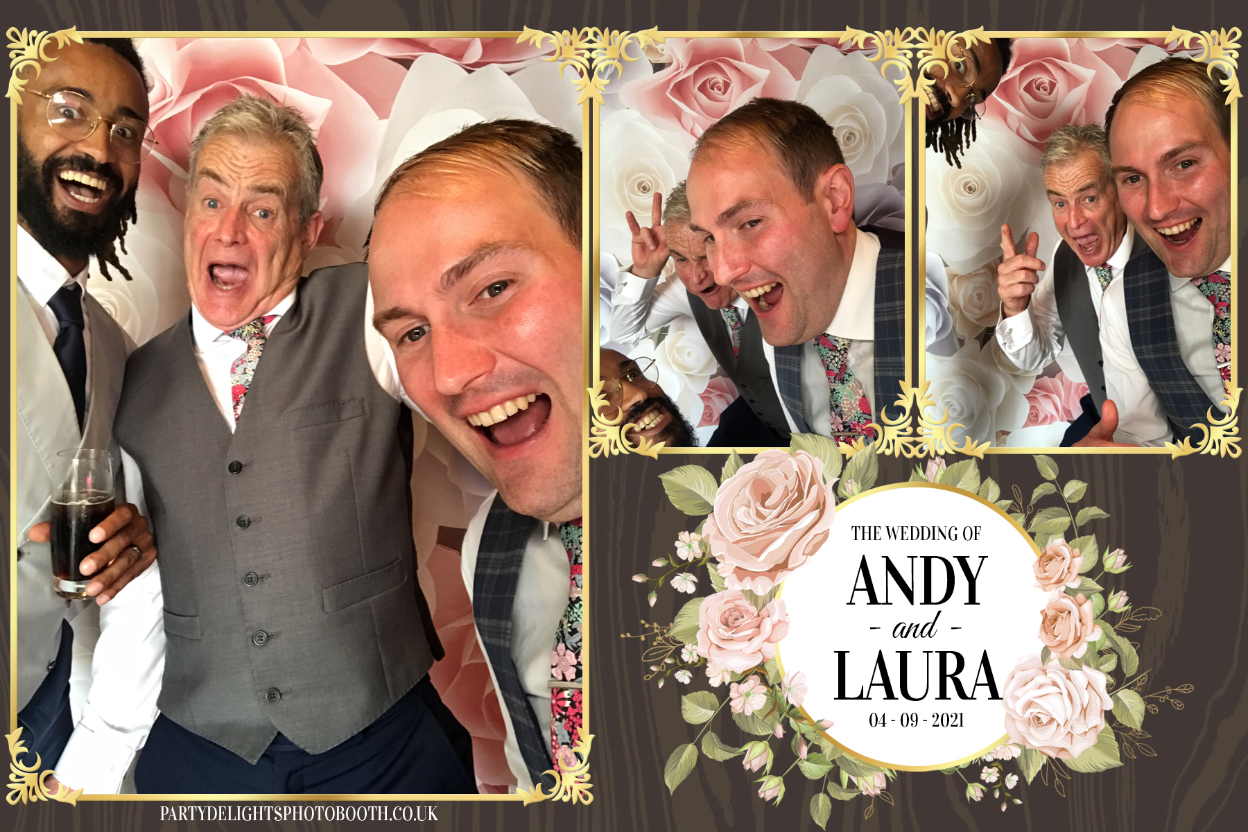 Laura & Andy's Wedding | View more photos from the event at gallery.partydelightsphotobooth.co.uk/u/PartyDelightsPhotoBooth/Laura-Andys-Wedding