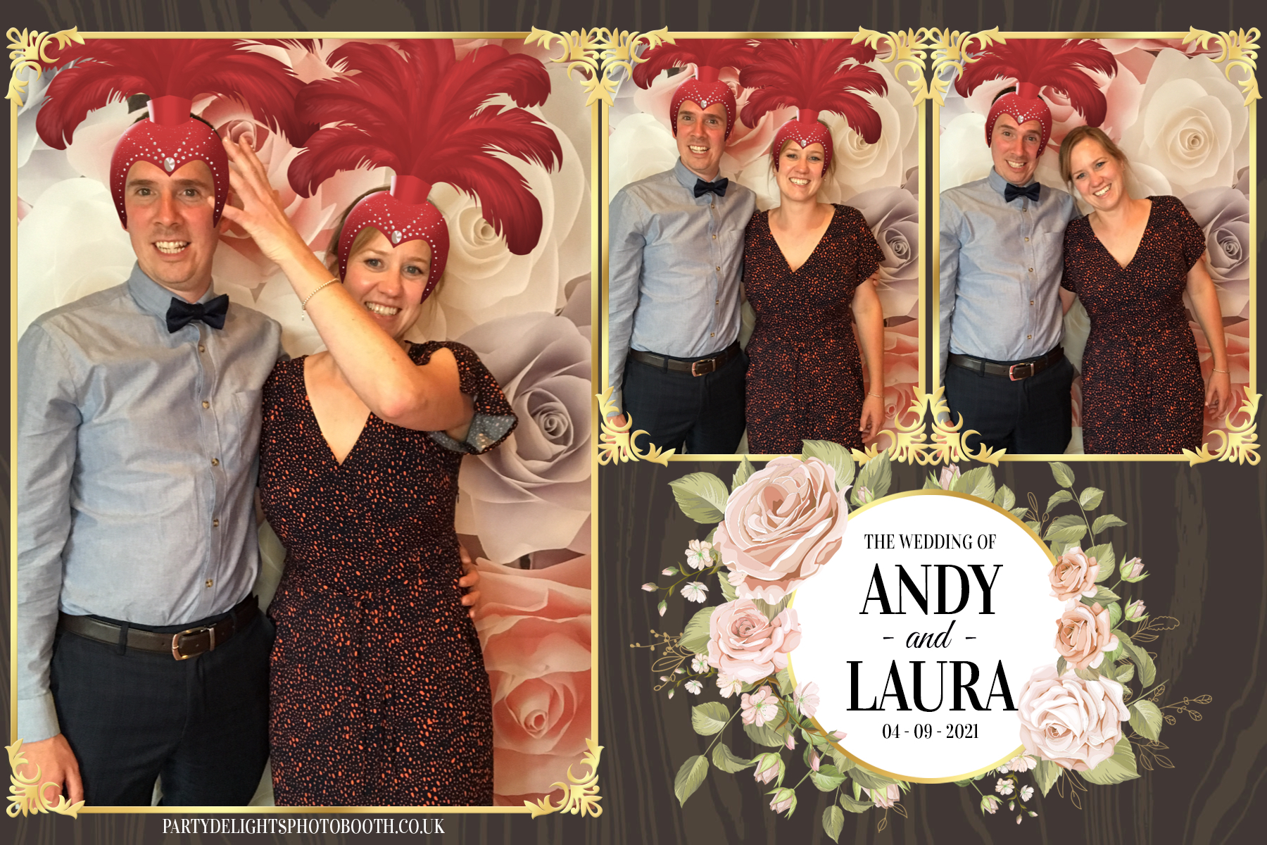 Laura & Andy's Wedding | View more photos from the event at gallery.partydelightsphotobooth.co.uk/u/PartyDelightsPhotoBooth/Laura-Andys-Wedding