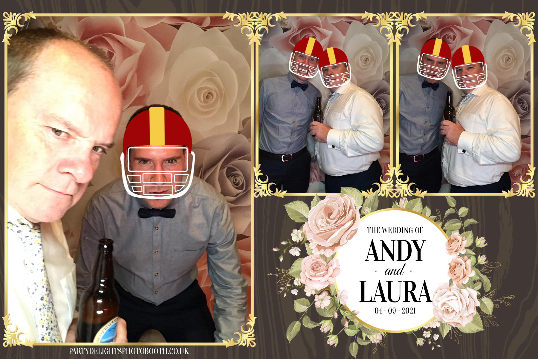 Laura & Andy's Wedding | View more photos from the event at gallery.partydelightsphotobooth.co.uk/u/PartyDelightsPhotoBooth/Laura-Andys-Wedding