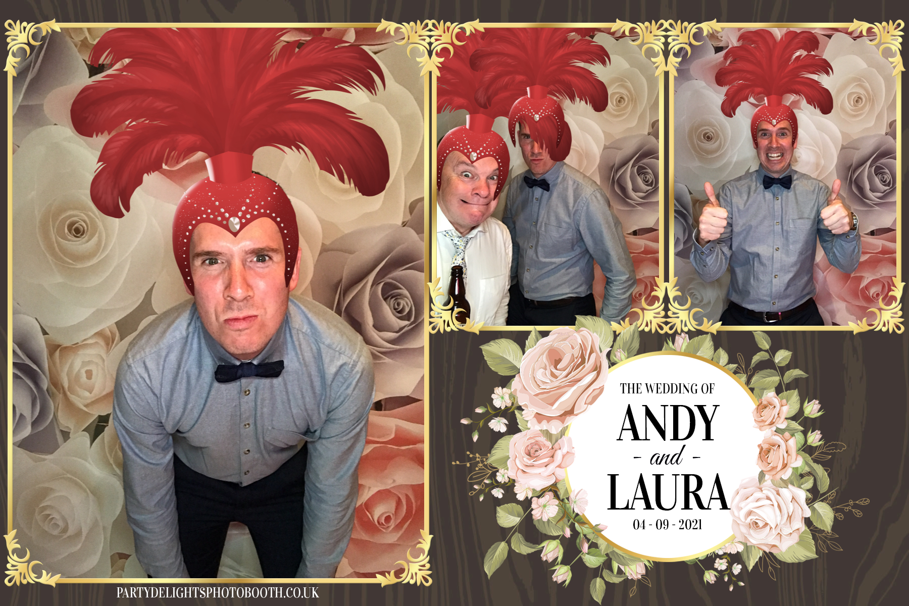 Laura & Andy's Wedding | View more photos from the event at gallery.partydelightsphotobooth.co.uk/u/PartyDelightsPhotoBooth/Laura-Andys-Wedding