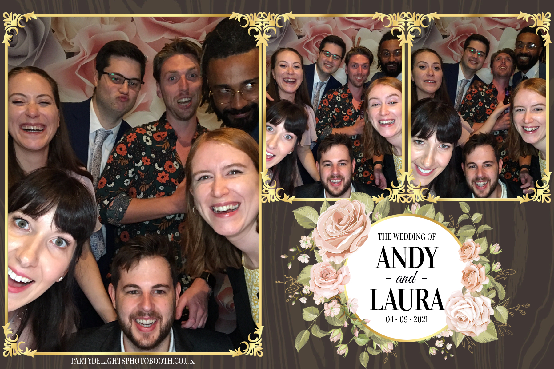 Laura & Andy's Wedding | View more photos from the event at gallery.partydelightsphotobooth.co.uk/u/PartyDelightsPhotoBooth/Laura-Andys-Wedding