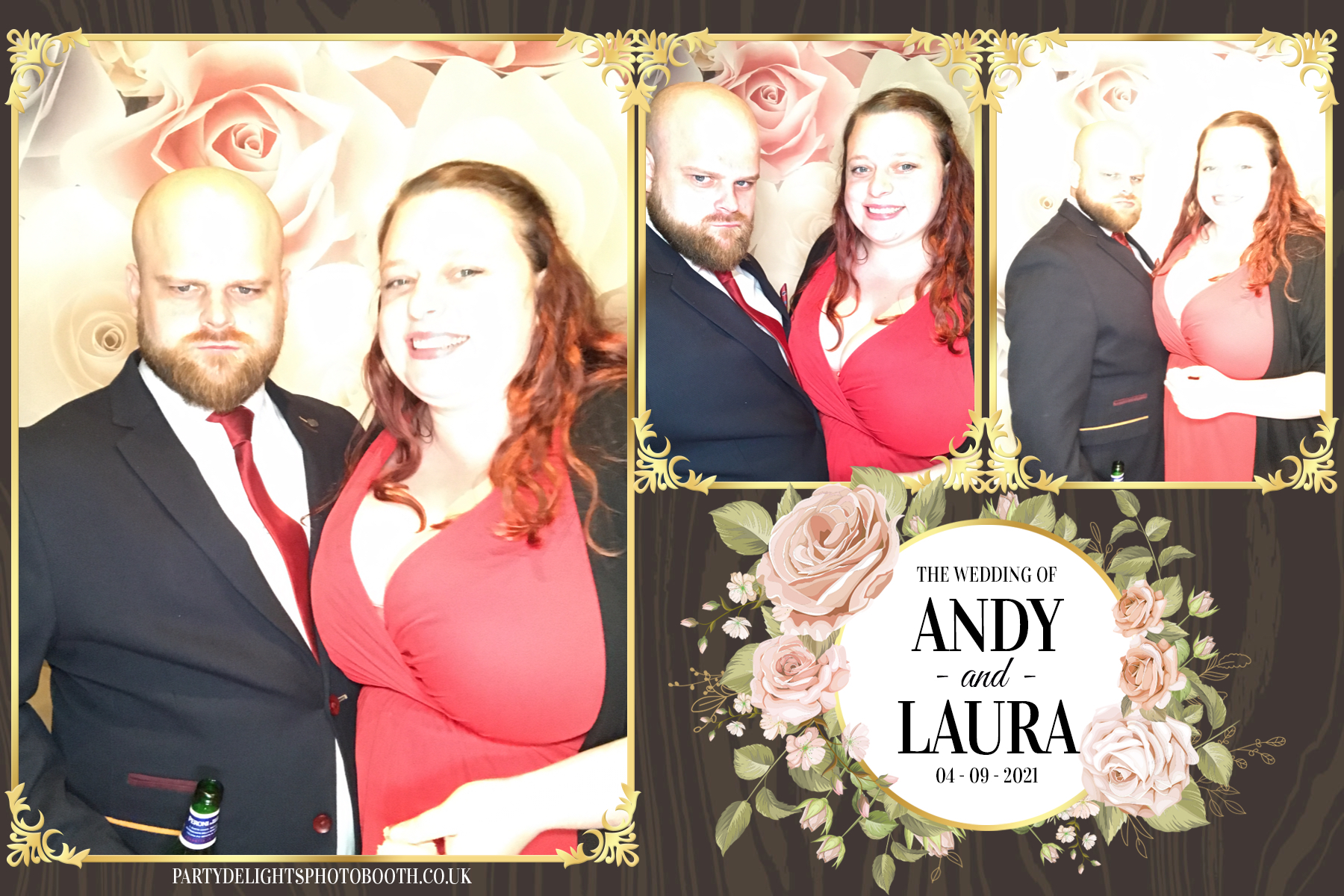 Laura & Andy's Wedding | View more photos from the event at gallery.partydelightsphotobooth.co.uk/u/PartyDelightsPhotoBooth/Laura-Andys-Wedding