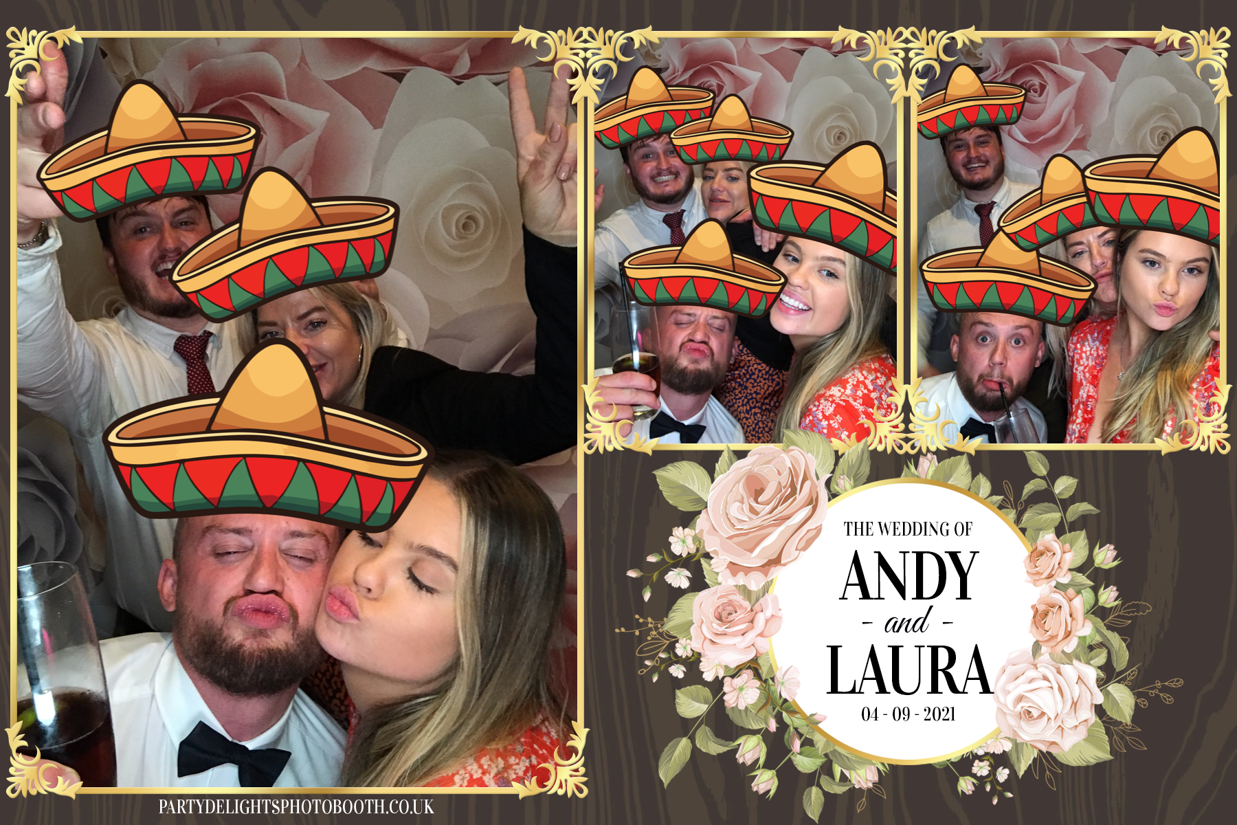 Laura & Andy's Wedding | View more photos from the event at gallery.partydelightsphotobooth.co.uk/u/PartyDelightsPhotoBooth/Laura-Andys-Wedding