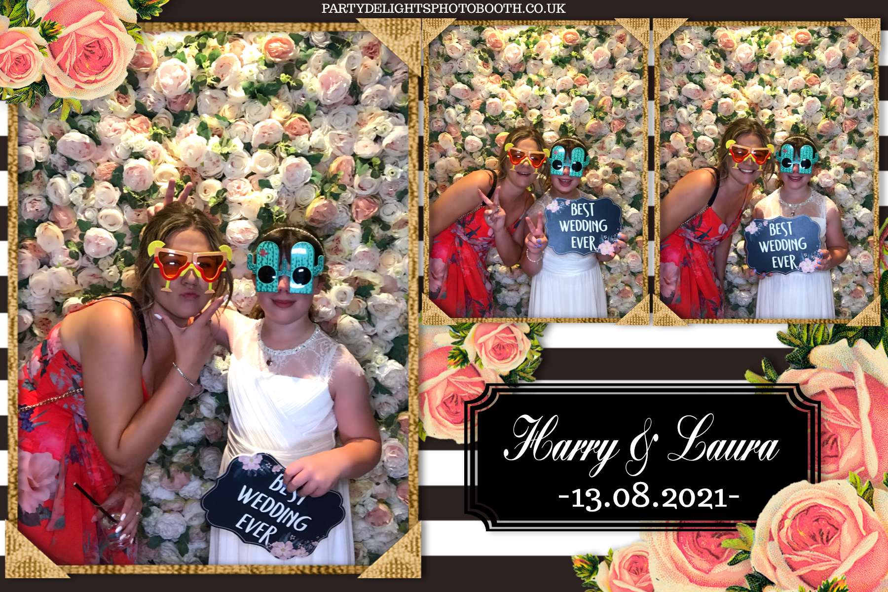 Laura and Harry’s wedding | View more photos from the event at gallery.partydelightsphotobooth.co.uk/u/PartyDelightsPhotoBooth/Laura-and-Harry’s-wedding