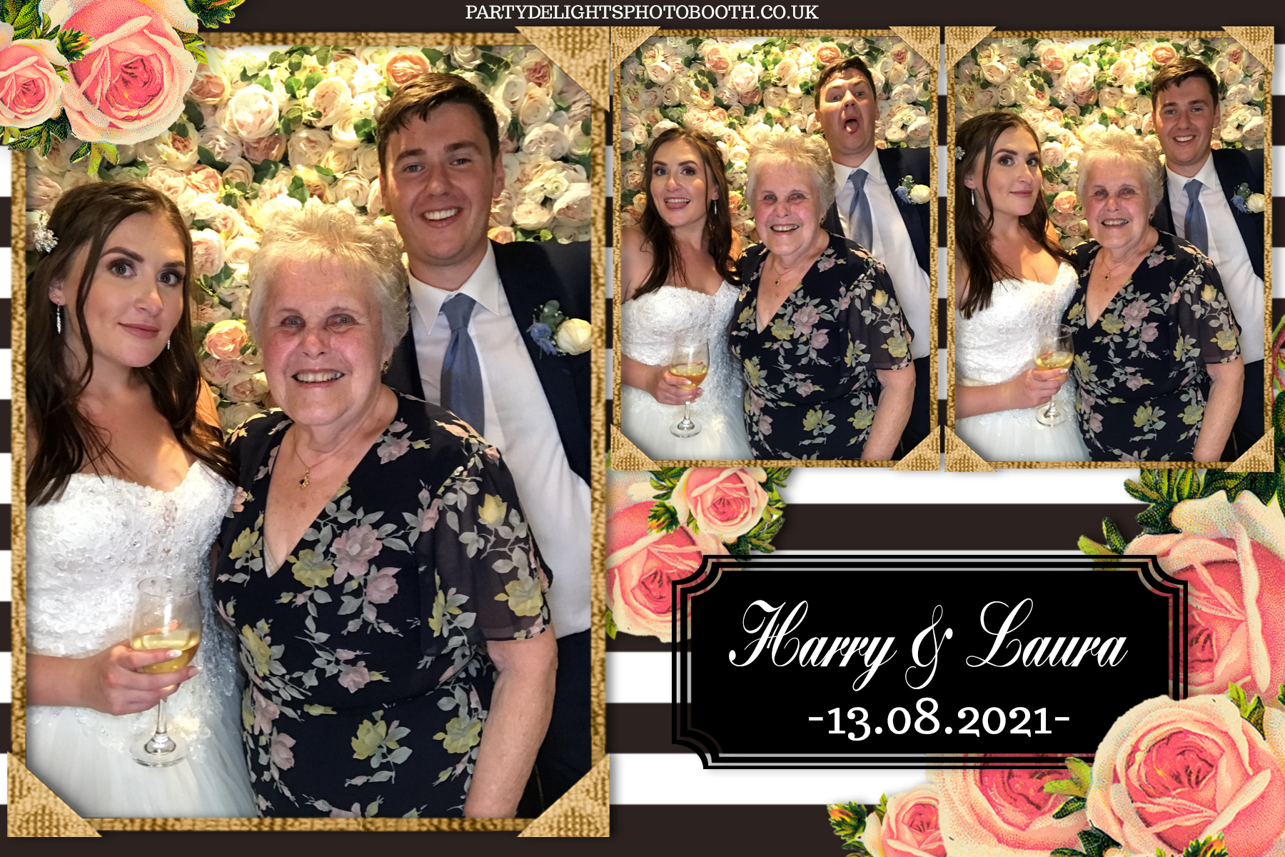 Laura and Harry’s wedding | View more photos from the event at gallery.partydelightsphotobooth.co.uk/u/PartyDelightsPhotoBooth/Laura-and-Harry’s-wedding