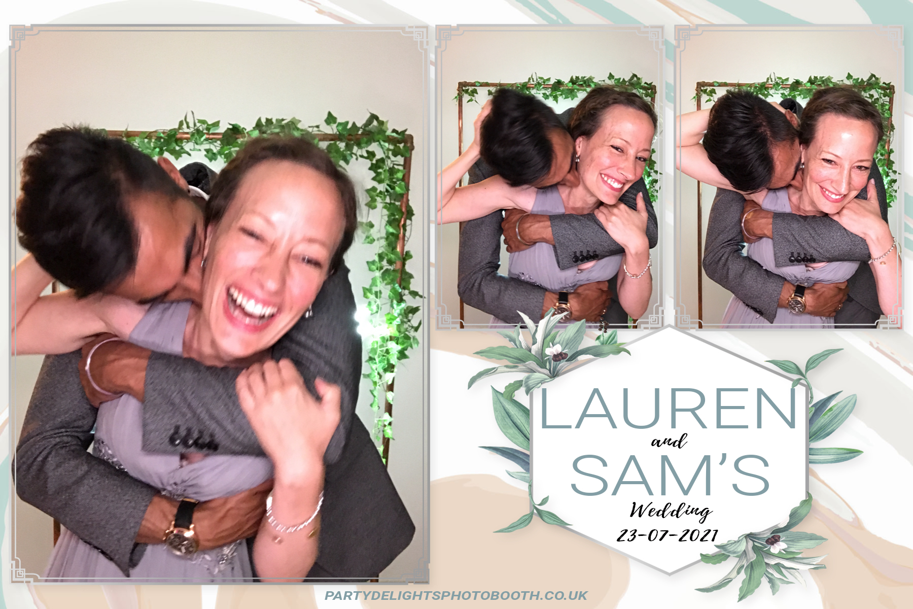 Lauren and Sam's Wedding | View more photos from the event at gallery.partydelightsphotobooth.co.uk/u/PartyDelightsPhotoBooth/Lauren-and-Sams-Wedding