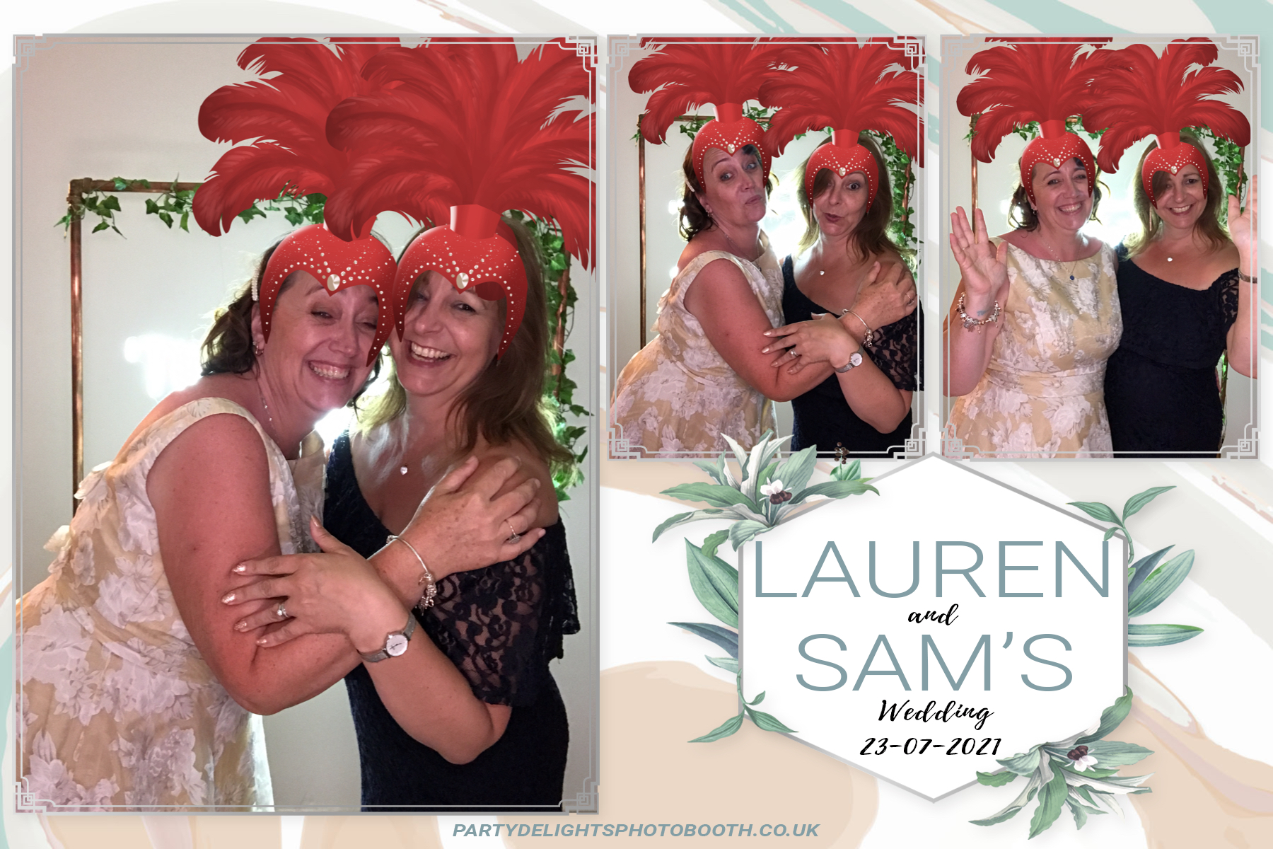 Lauren and Sam's Wedding | View more photos from the event at gallery.partydelightsphotobooth.co.uk/u/PartyDelightsPhotoBooth/Lauren-and-Sams-Wedding
