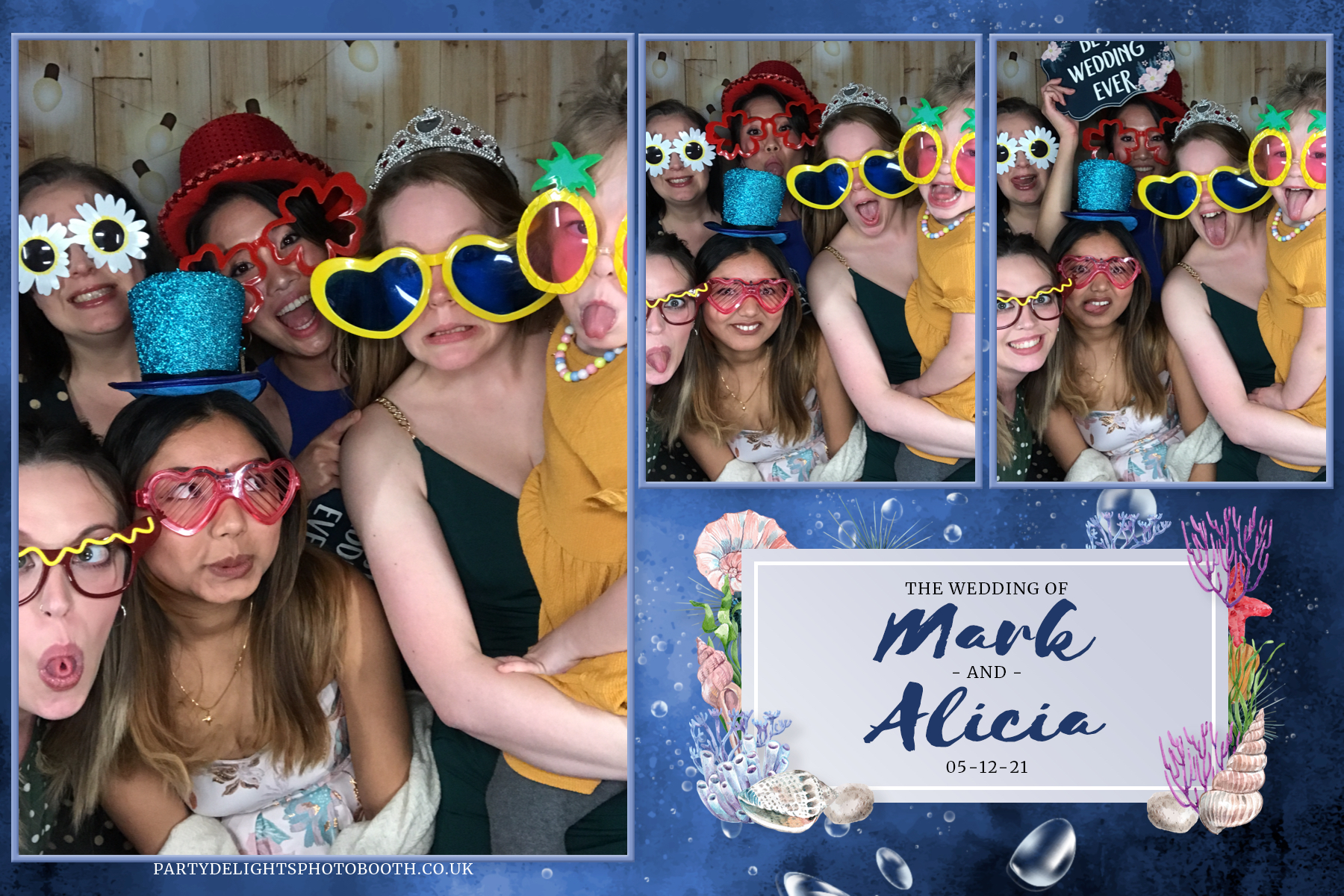 Mark and Alicia's Wedding | View more photos from the event at gallery.partydelightsphotobooth.co.uk/u/PartyDelightsPhotoBooth/Mark-and-Alicias-Wedding