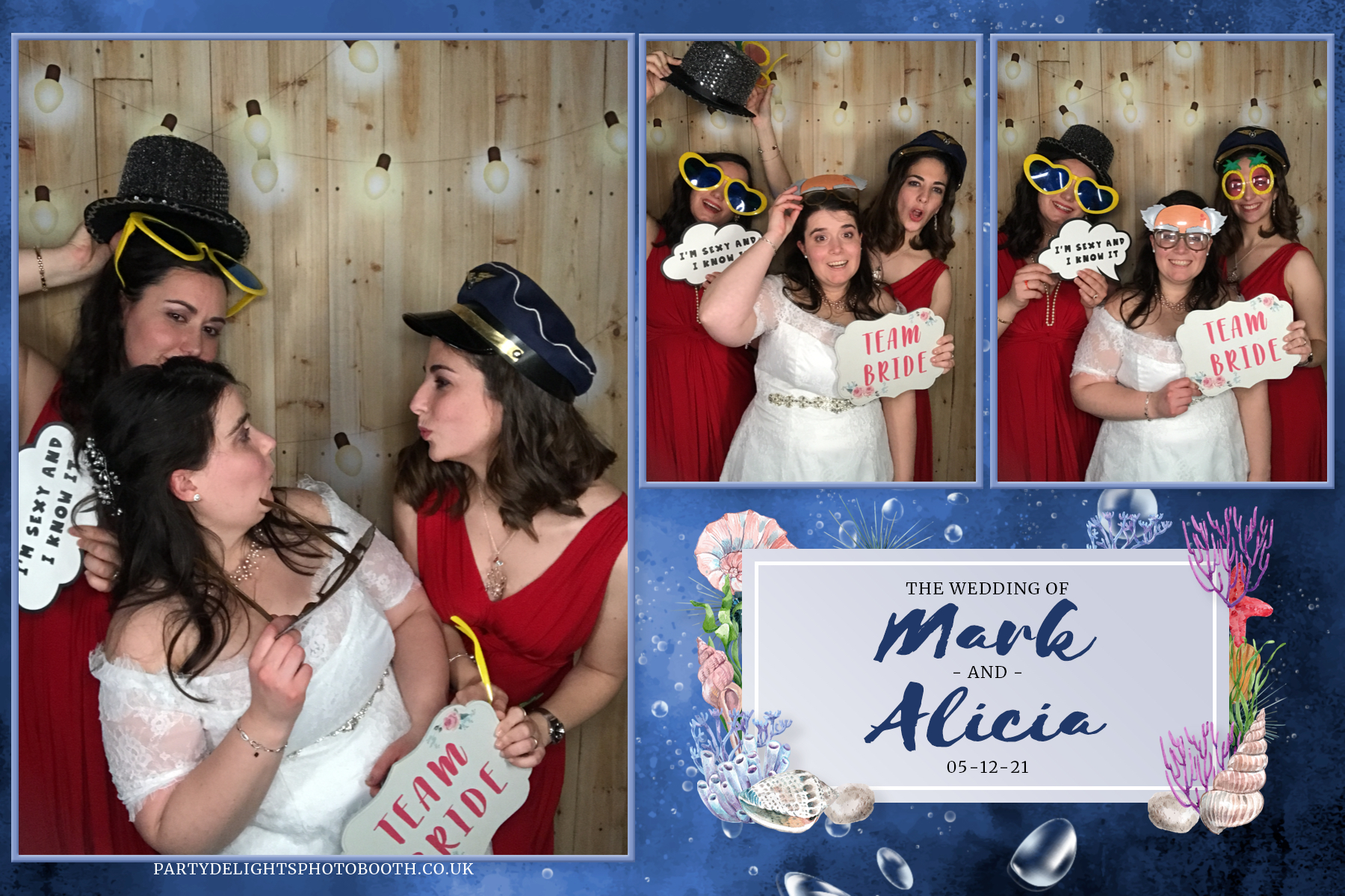 Mark and Alicia's Wedding | View more photos from the event at gallery.partydelightsphotobooth.co.uk/u/PartyDelightsPhotoBooth/Mark-and-Alicias-Wedding