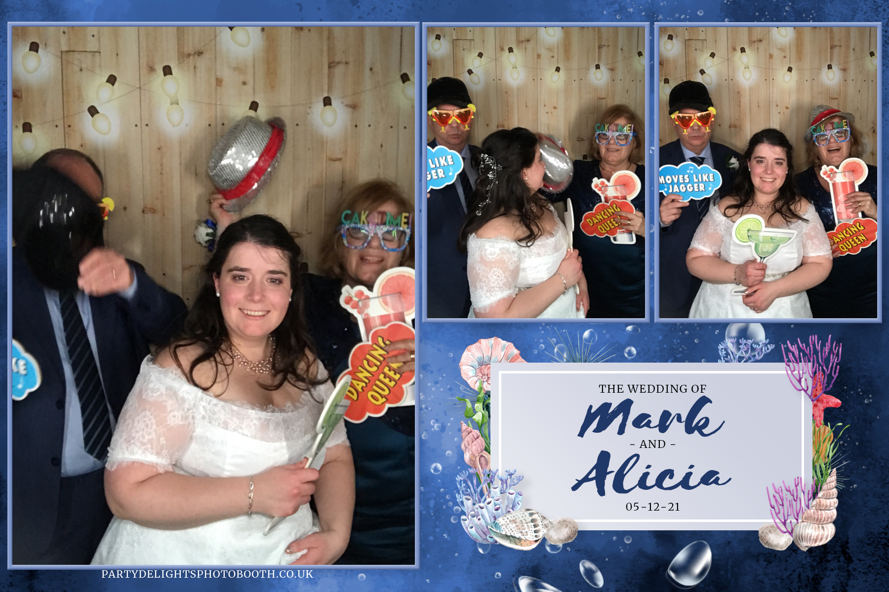 Mark and Alicia's Wedding | View more photos from the event at gallery.partydelightsphotobooth.co.uk/u/PartyDelightsPhotoBooth/Mark-and-Alicias-Wedding
