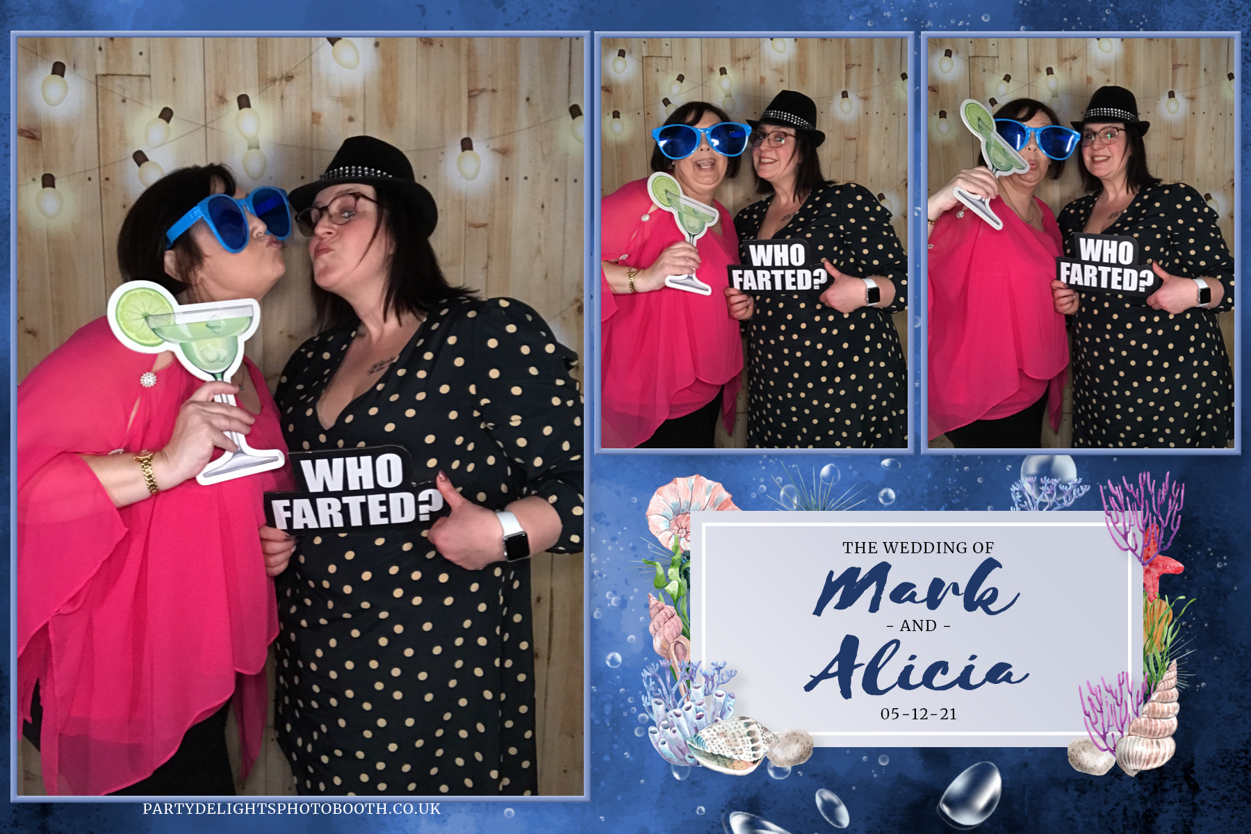 Mark and Alicia's Wedding | View more photos from the event at gallery.partydelightsphotobooth.co.uk/u/PartyDelightsPhotoBooth/Mark-and-Alicias-Wedding