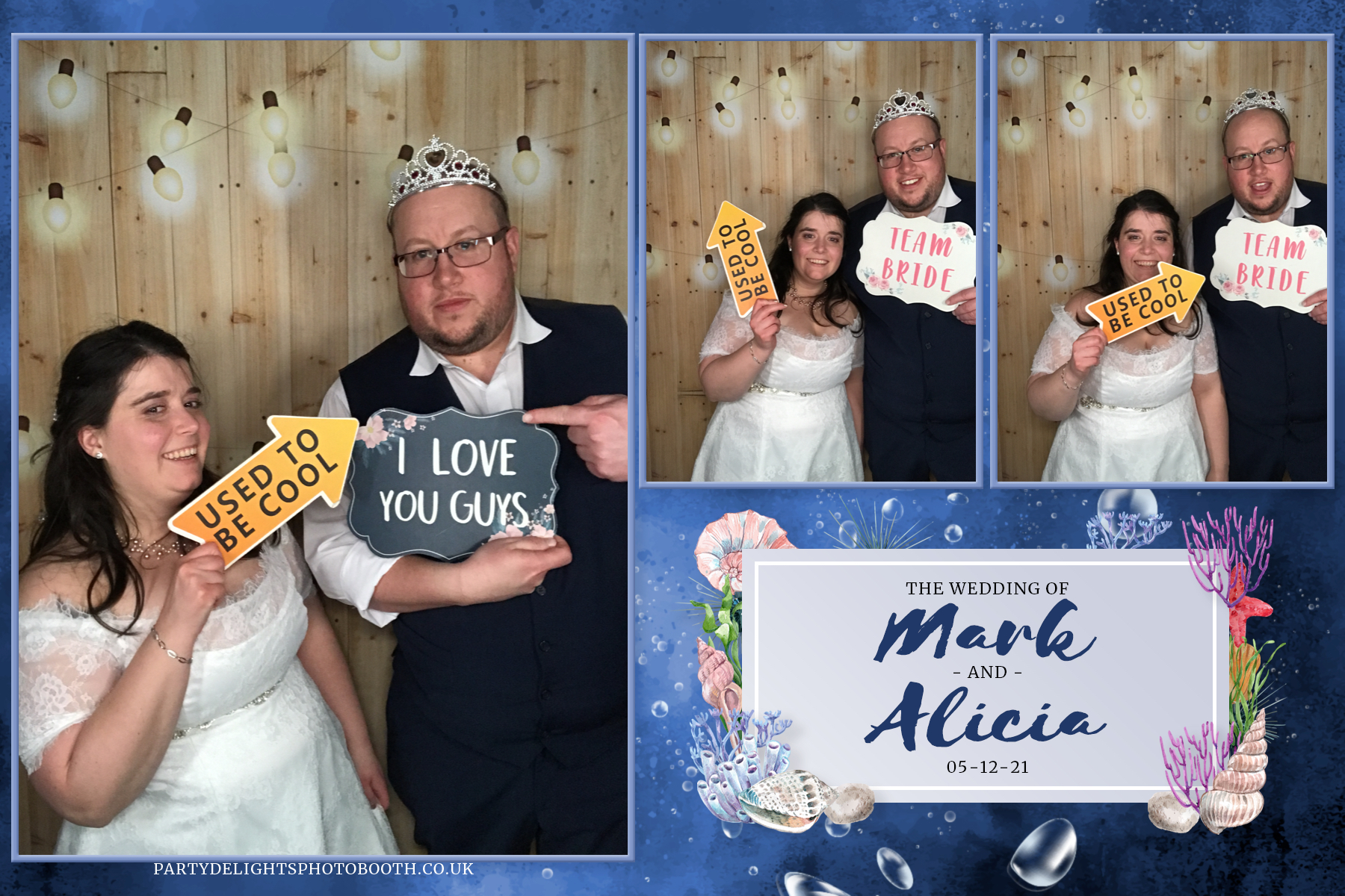 Mark and Alicia's Wedding | View more photos from the event at gallery.partydelightsphotobooth.co.uk/u/PartyDelightsPhotoBooth/Mark-and-Alicias-Wedding