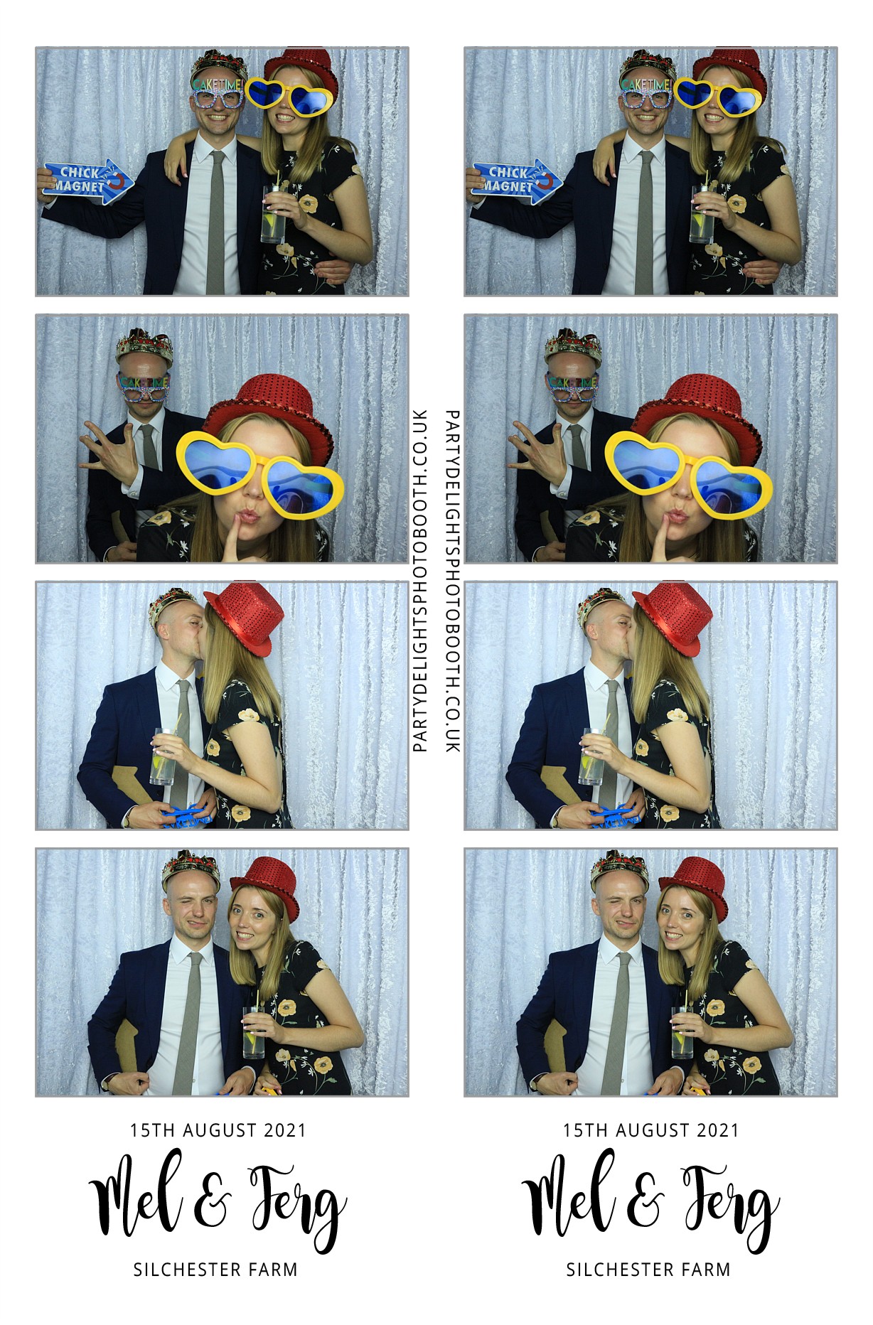Mel and Ferg's Wedding | View more photos from the event at gallery.partydelightsphotobooth.co.uk/u/PartyDelightsPhotoBooth/Mel-and-Fergs-Wedding