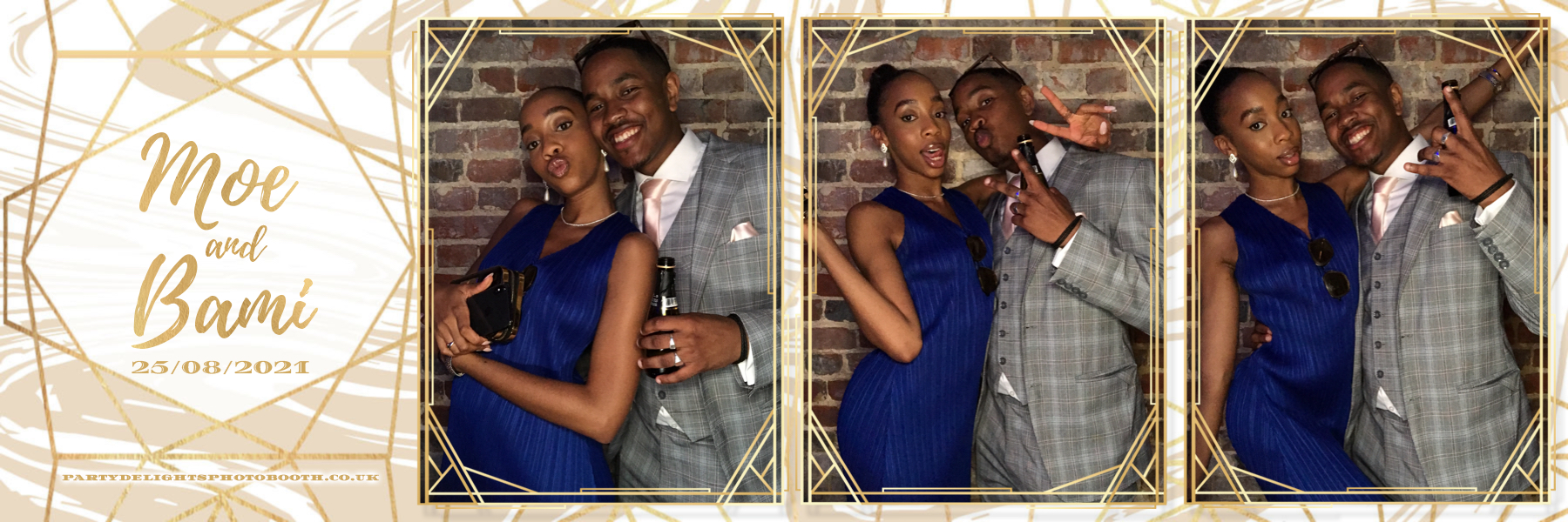 Moe And Bami's Wedding | View more photos from the event at gallery.partydelightsphotobooth.co.uk/u/PartyDelightsPhotoBooth/Moe-And-Bamis-Wedding