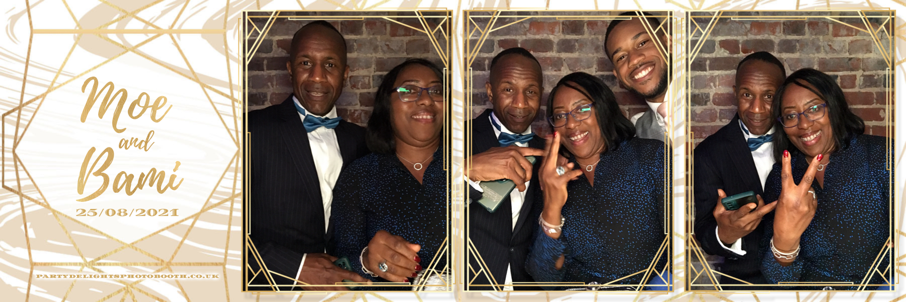Moe And Bami's Wedding | View more photos from the event at gallery.partydelightsphotobooth.co.uk/u/PartyDelightsPhotoBooth/Moe-And-Bamis-Wedding