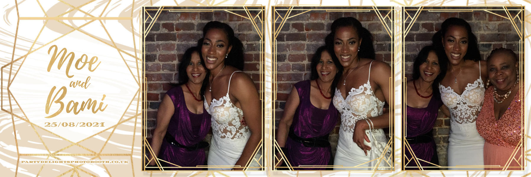 Moe And Bami's Wedding | View more photos from the event at gallery.partydelightsphotobooth.co.uk/u/PartyDelightsPhotoBooth/Moe-And-Bamis-Wedding
