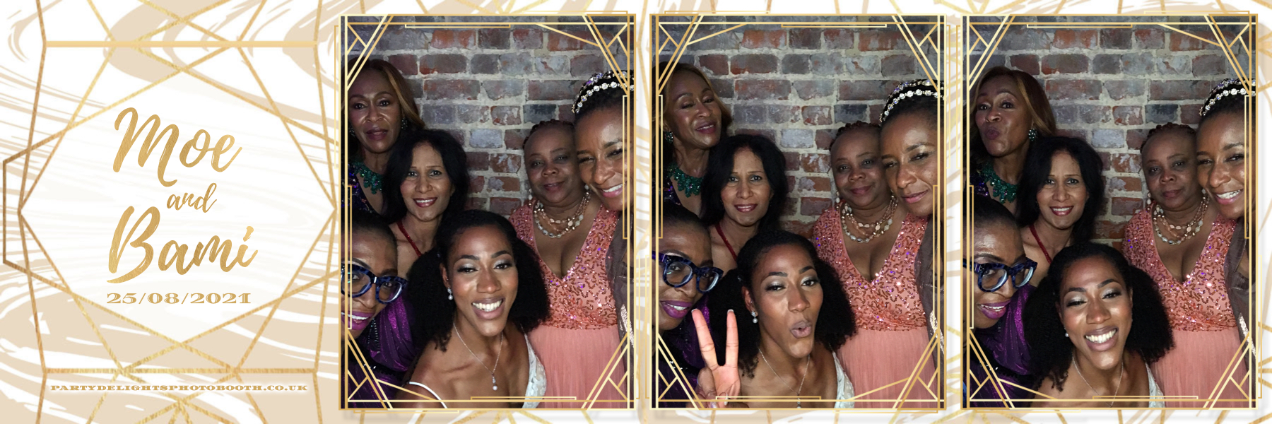 Moe And Bami's Wedding | View more photos from the event at gallery.partydelightsphotobooth.co.uk/u/PartyDelightsPhotoBooth/Moe-And-Bamis-Wedding