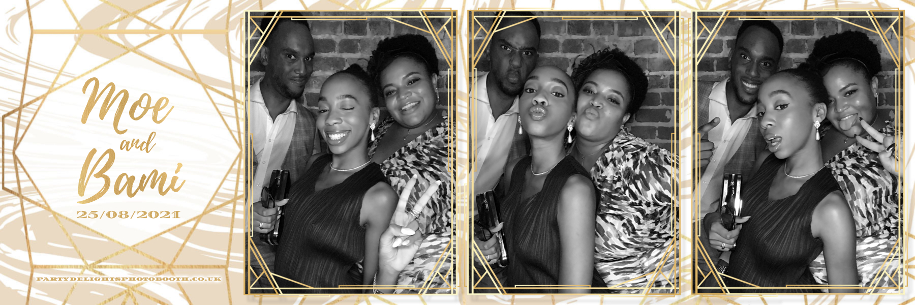 Moe And Bami's Wedding | View more photos from the event at gallery.partydelightsphotobooth.co.uk/u/PartyDelightsPhotoBooth/Moe-And-Bamis-Wedding